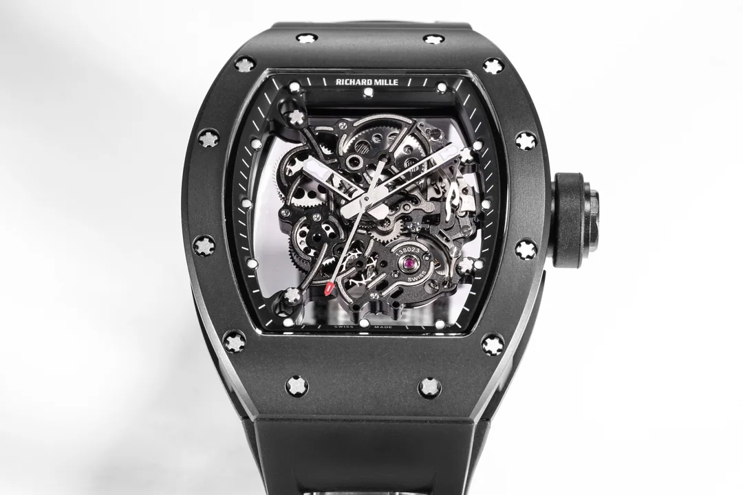 리차드밀 RM055 BBR 공장 화이트 RMUL 2 무브먼트 세라믹 사파이어 남성 시계 레플리카 44815 Richard Mille 상세 이미지 4