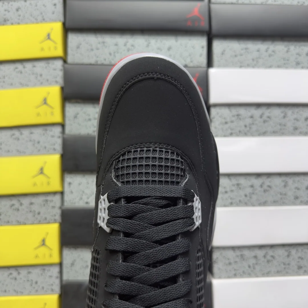나이키 [GX] 조던 4 레트로 OG IX8180-001 201885 Nike Jordan 4 Retro OG Bred 2026 상세 이미지 2