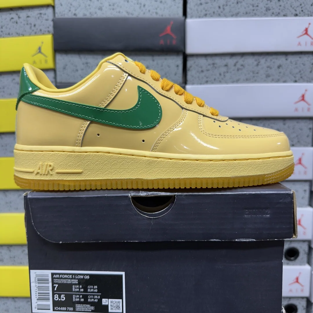 나이키 [G] 에어 포스 1 로우 IO4489-700 201892 Nike Air Force 1 Low Patent Leather Topaz