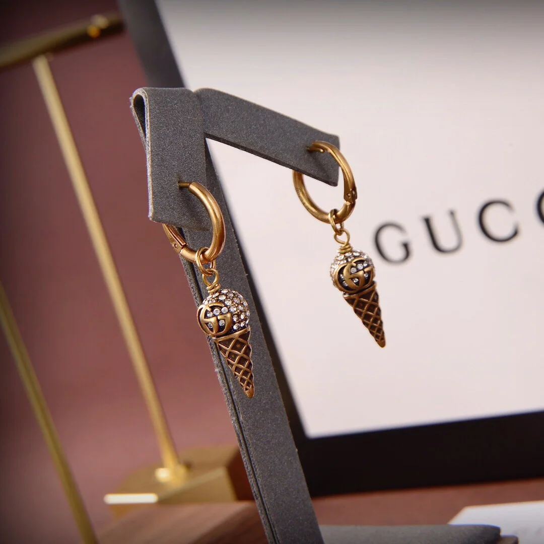 구찌 아이스크림 모양 장식 귀걸이 상세 이미지 8