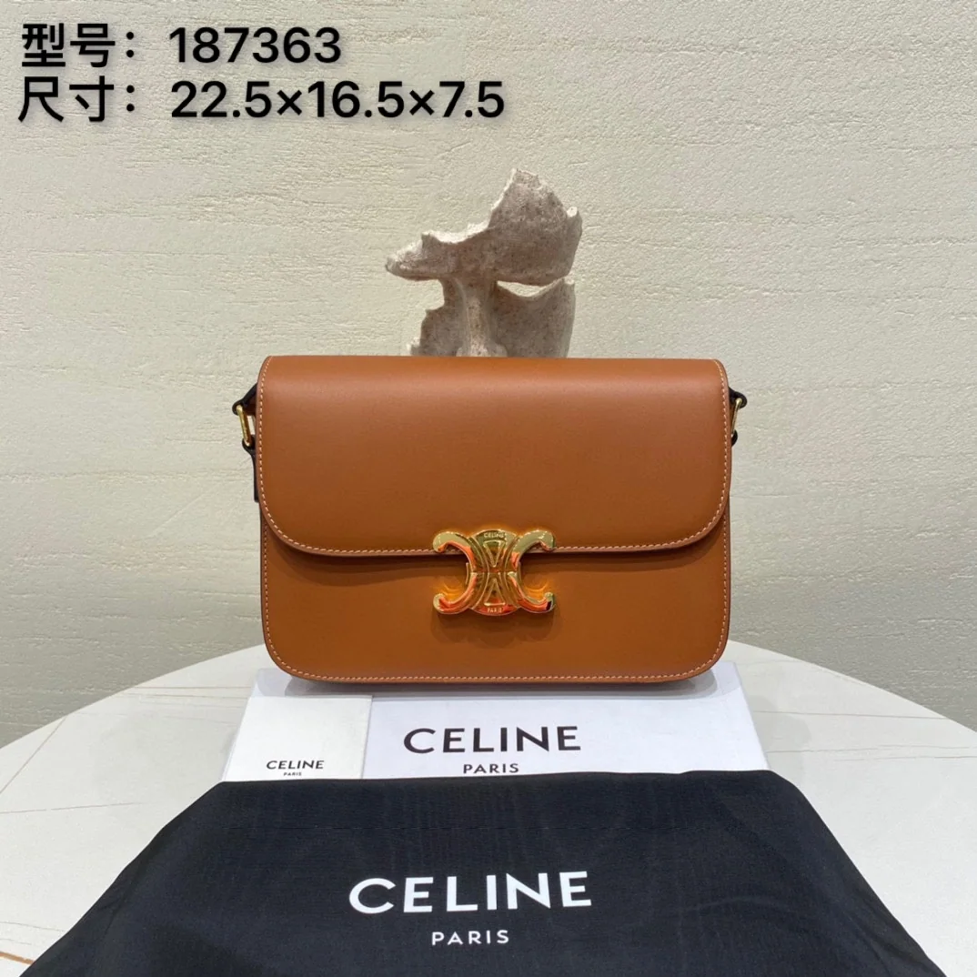 생로랑 트리옴프 버클 미디엄 가방 187363