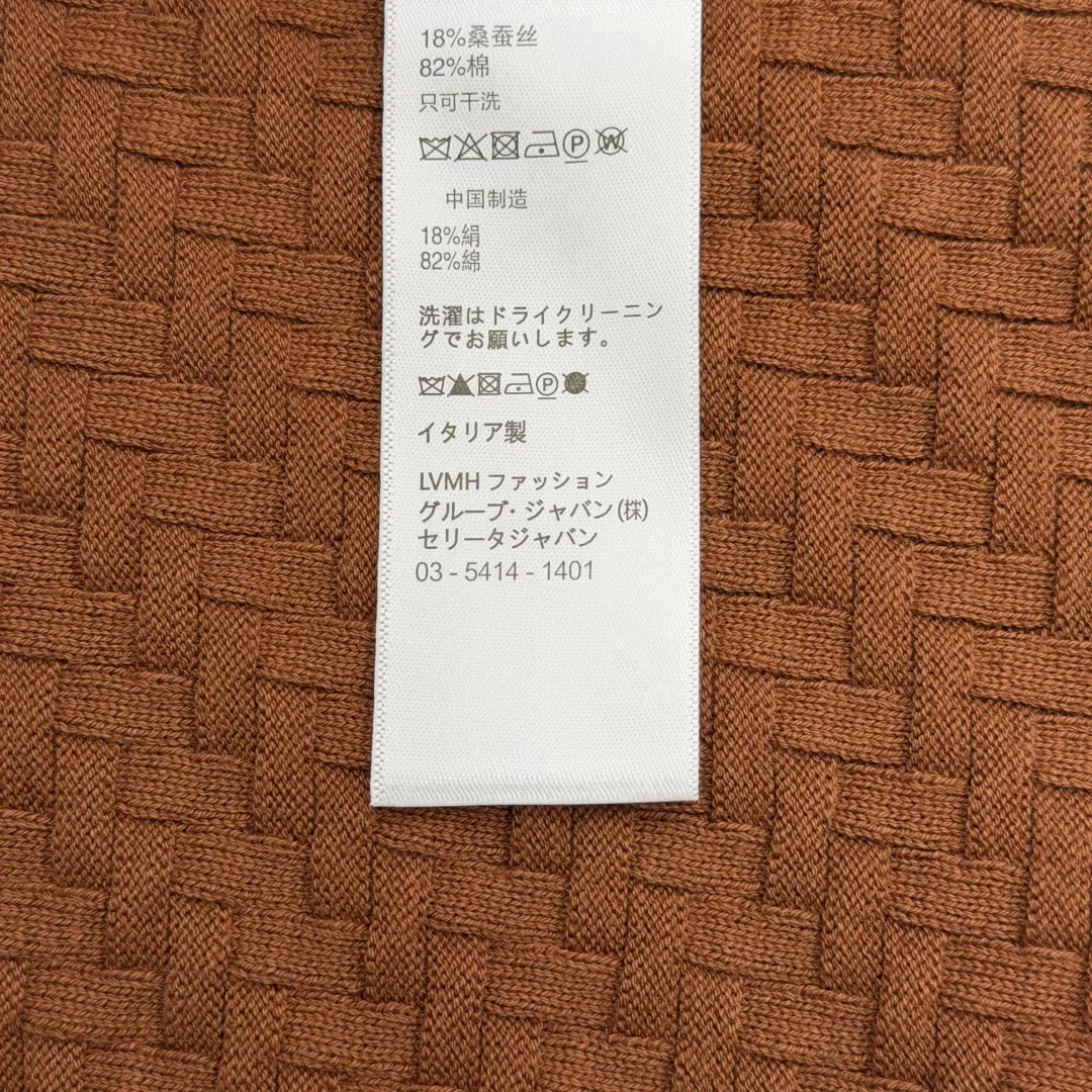 브리오니 실크 캐시미어 혼방 남성 반팔 폴로셔츠 상세 이미지 9