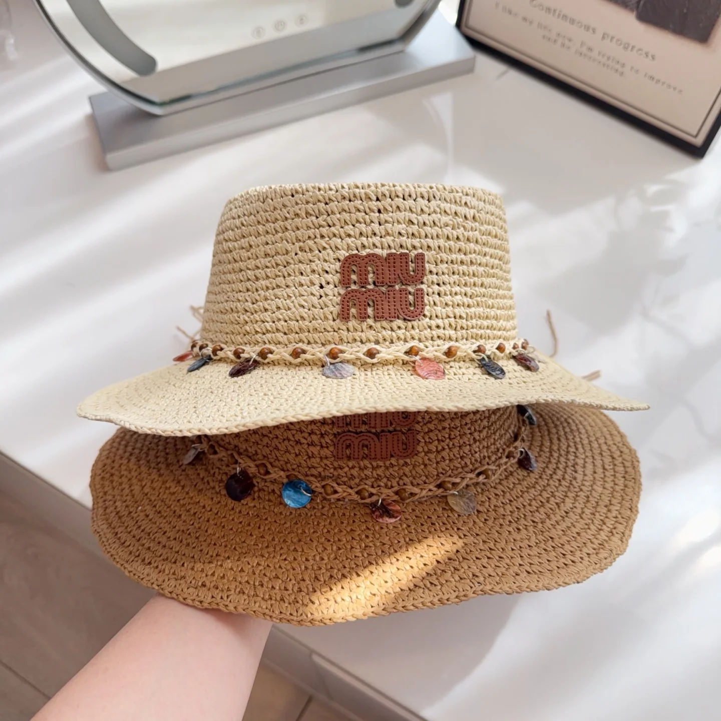 미우미우 모자 80770 Miu Miu Cap 상세 이미지 9