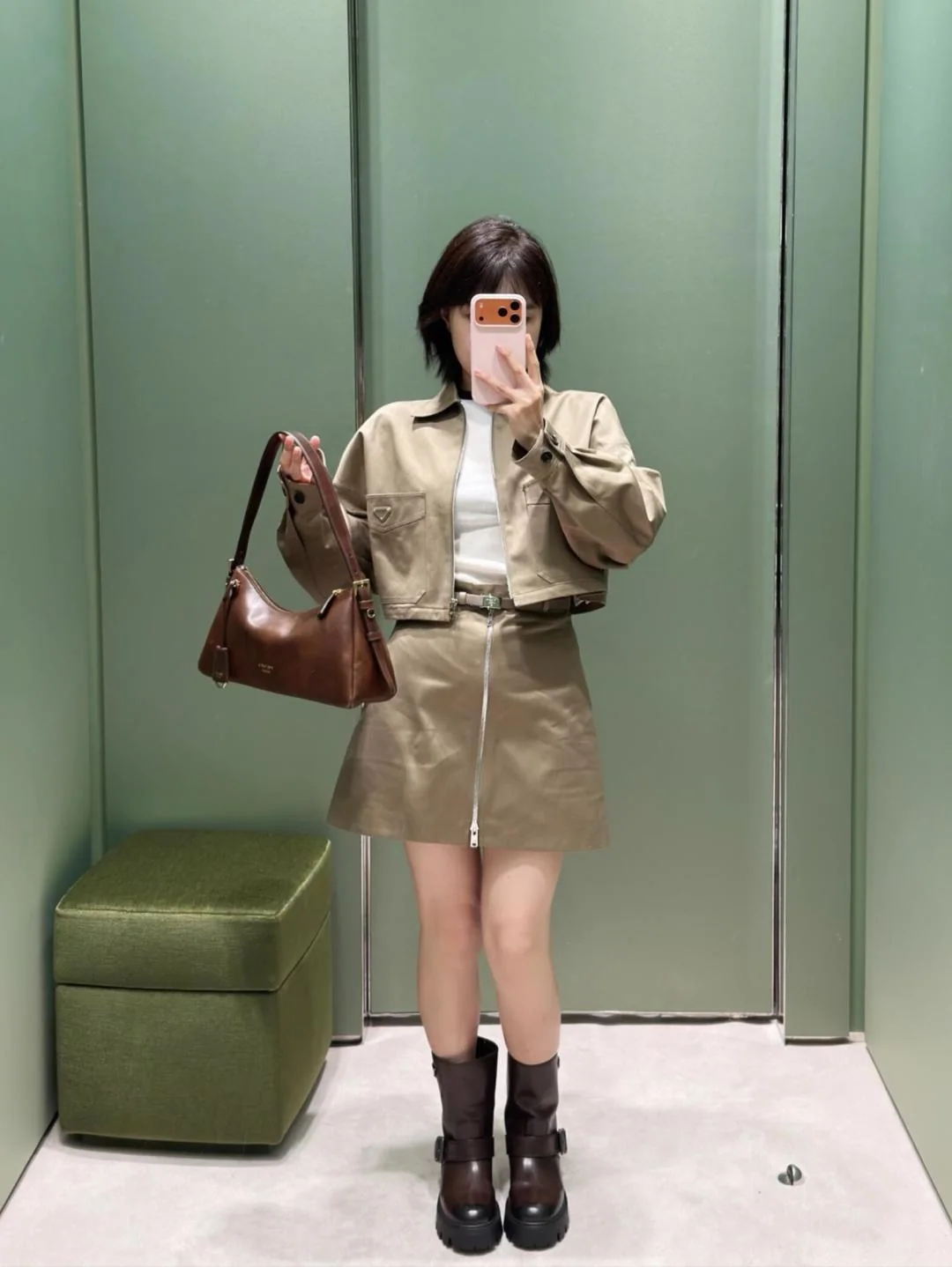 프라다 여성 반팔 티셔츠 상세 이미지 13