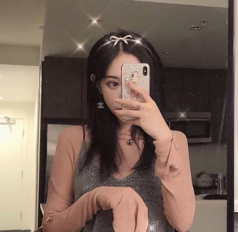 미우미우 리본 라인스톤 헤어밴드 상세 이미지 8