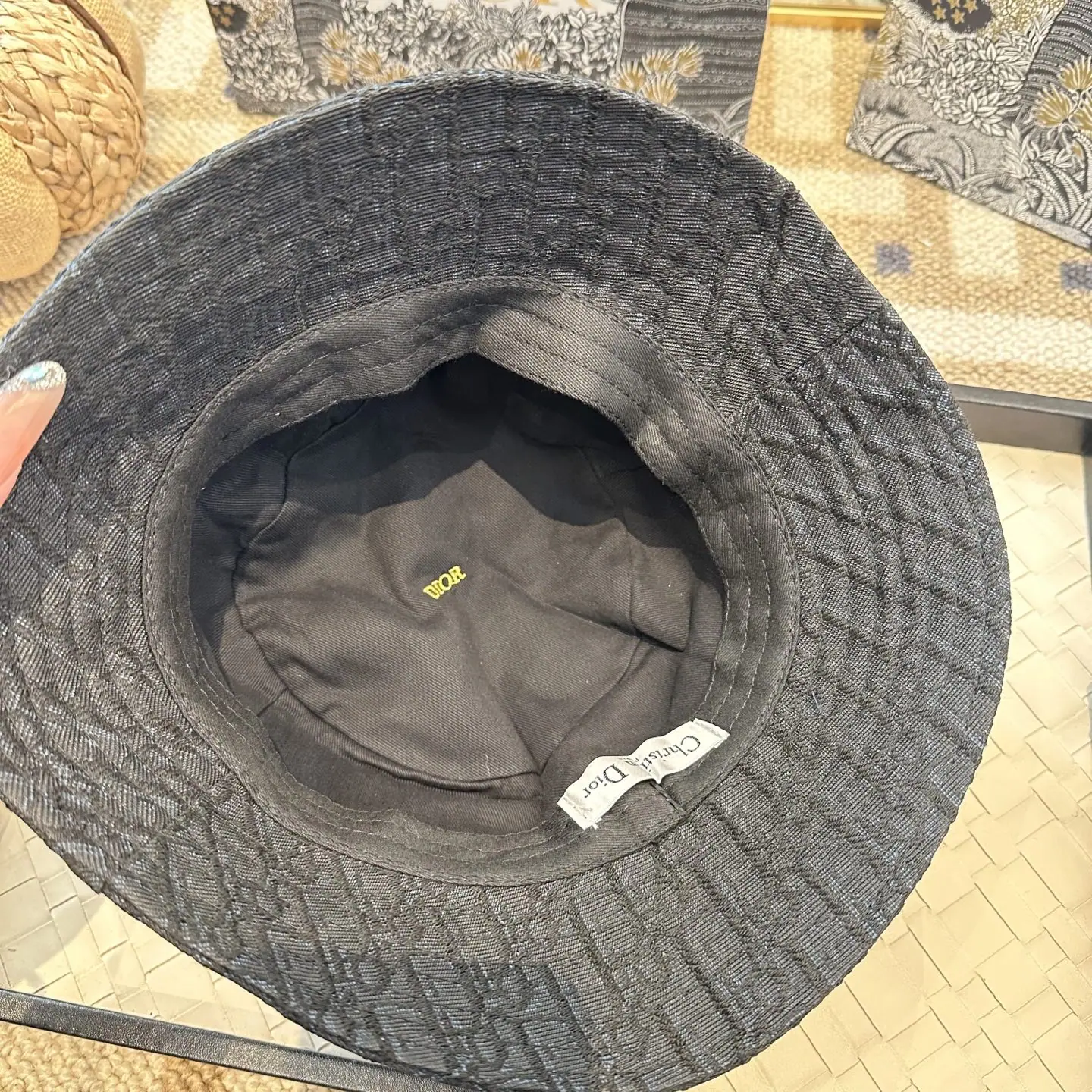 디올 버킷햇 모자 상세 이미지 10