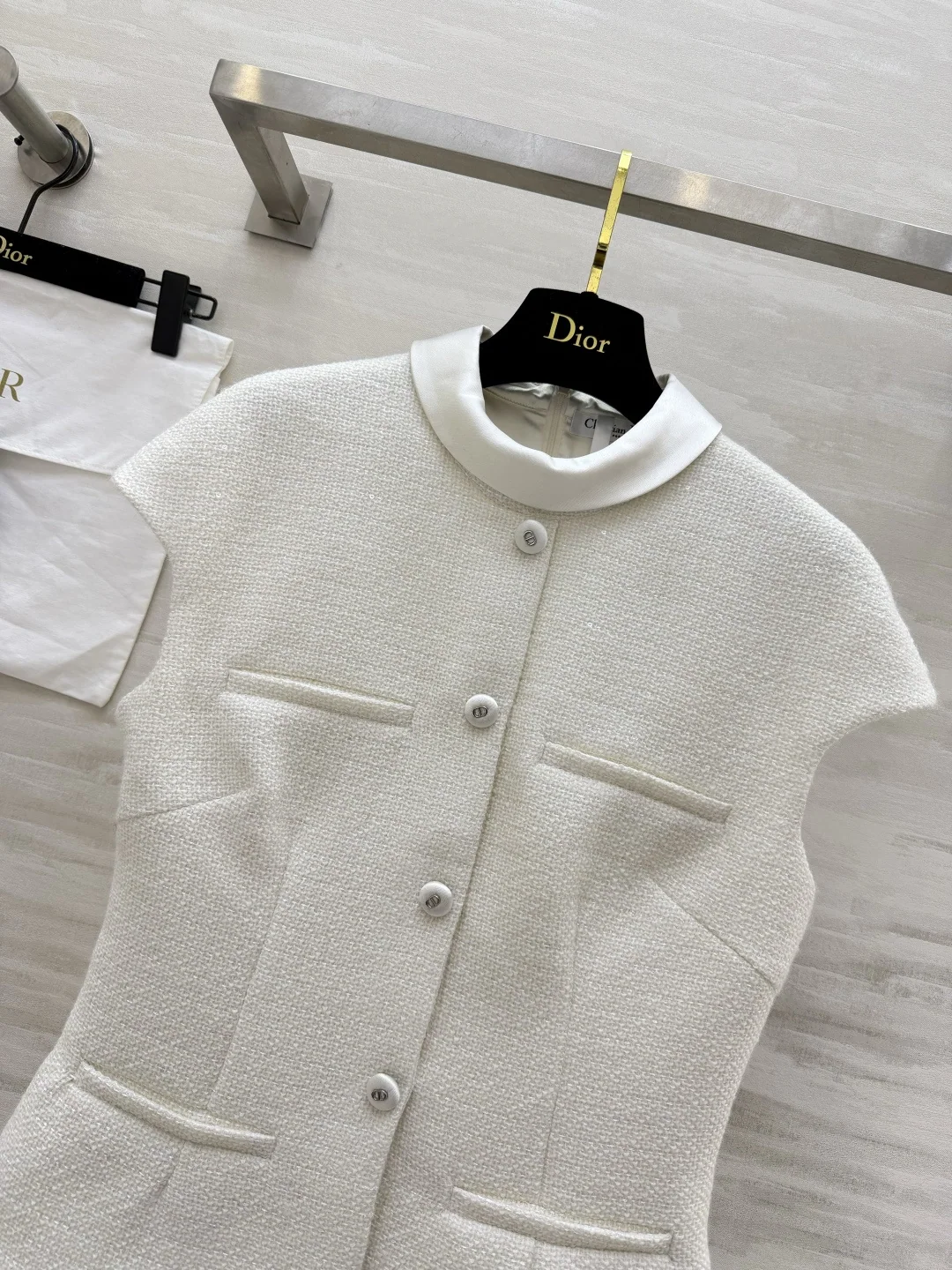 디올 트위드 여성 자켓 상세 이미지 2