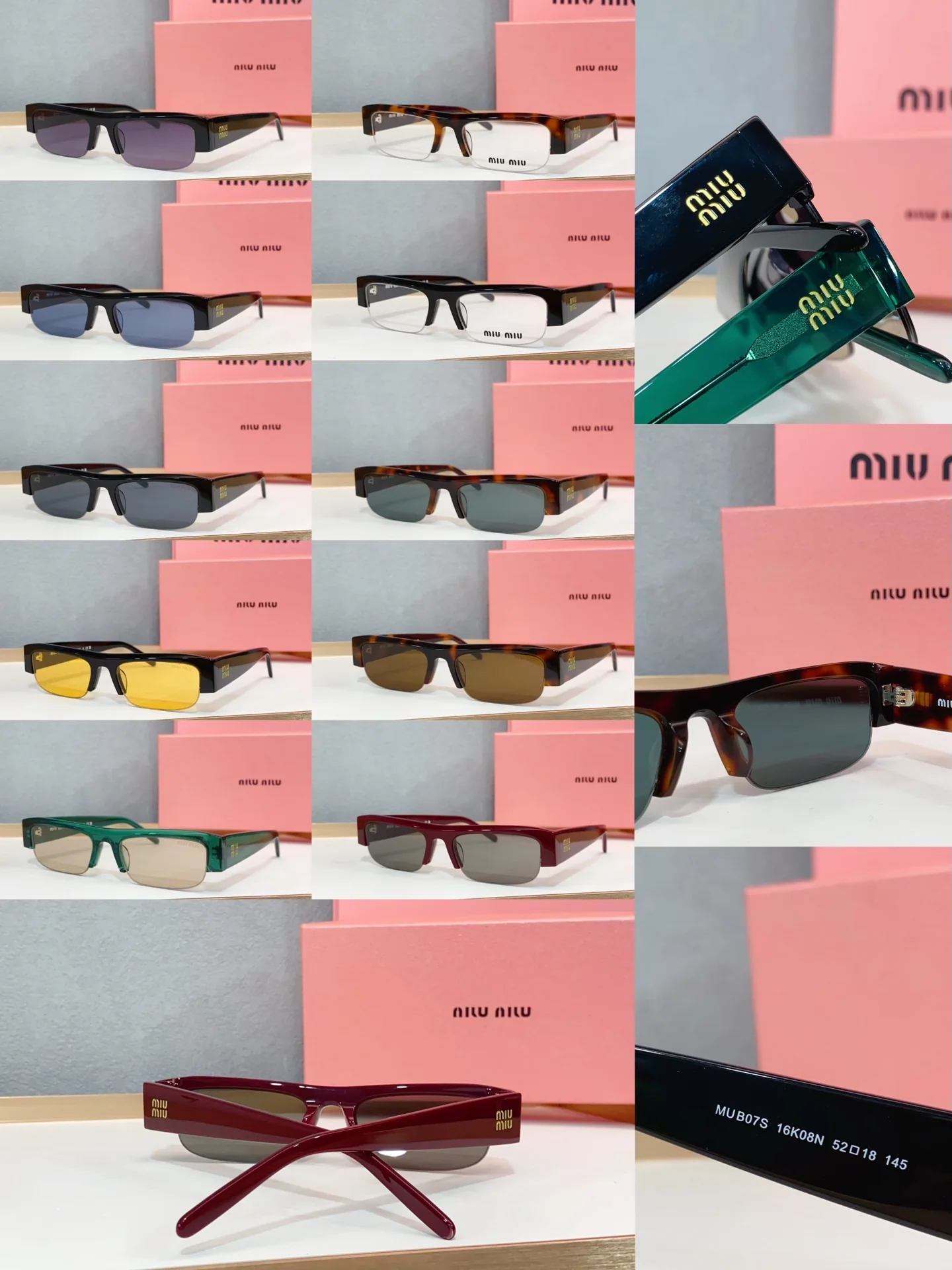 미우미우 MUB 07 S 선글라스 73153