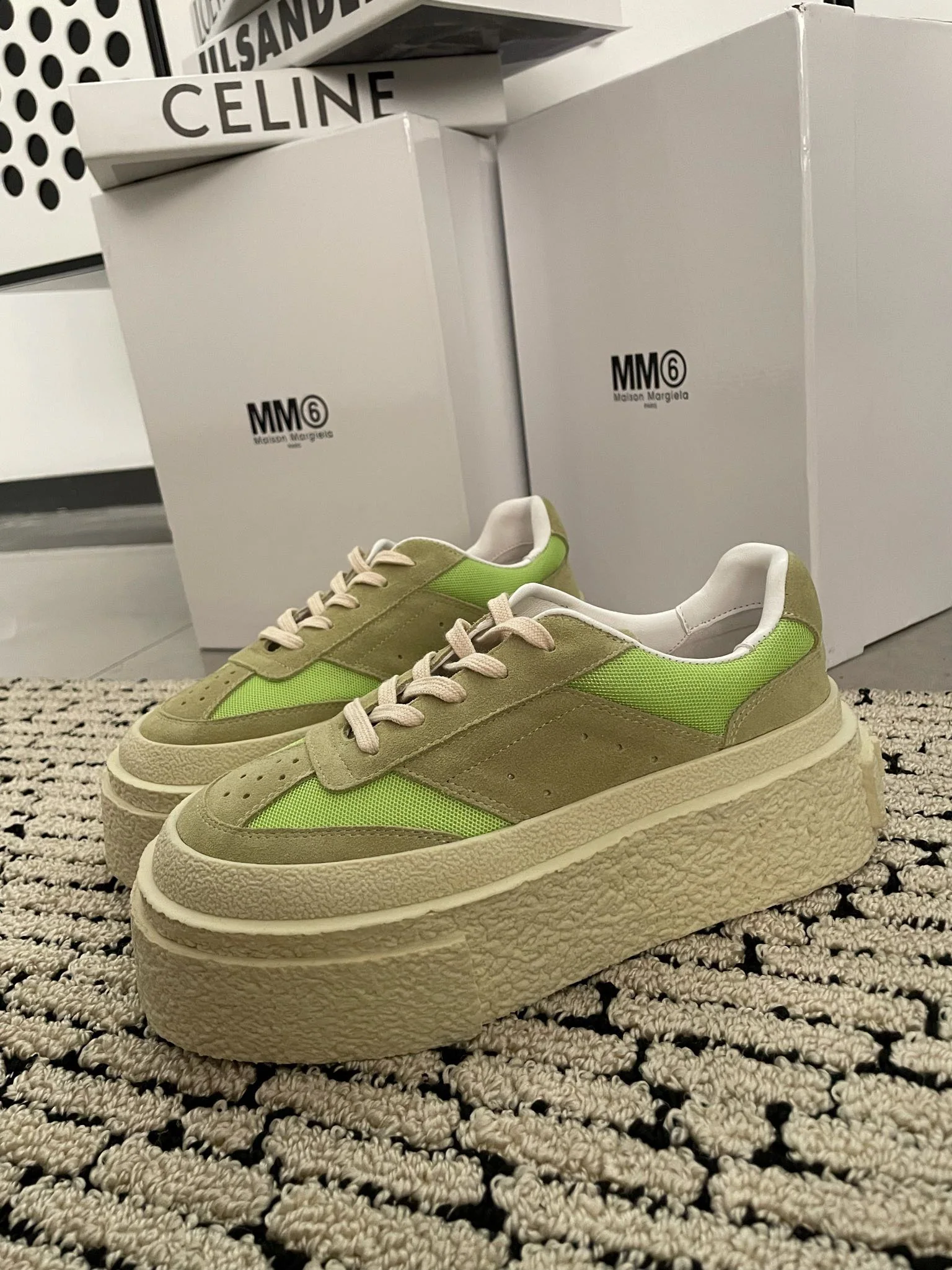 마르지엘라 MM 6 플랫폼 독일 트레이닝화 9077 상세 이미지 4