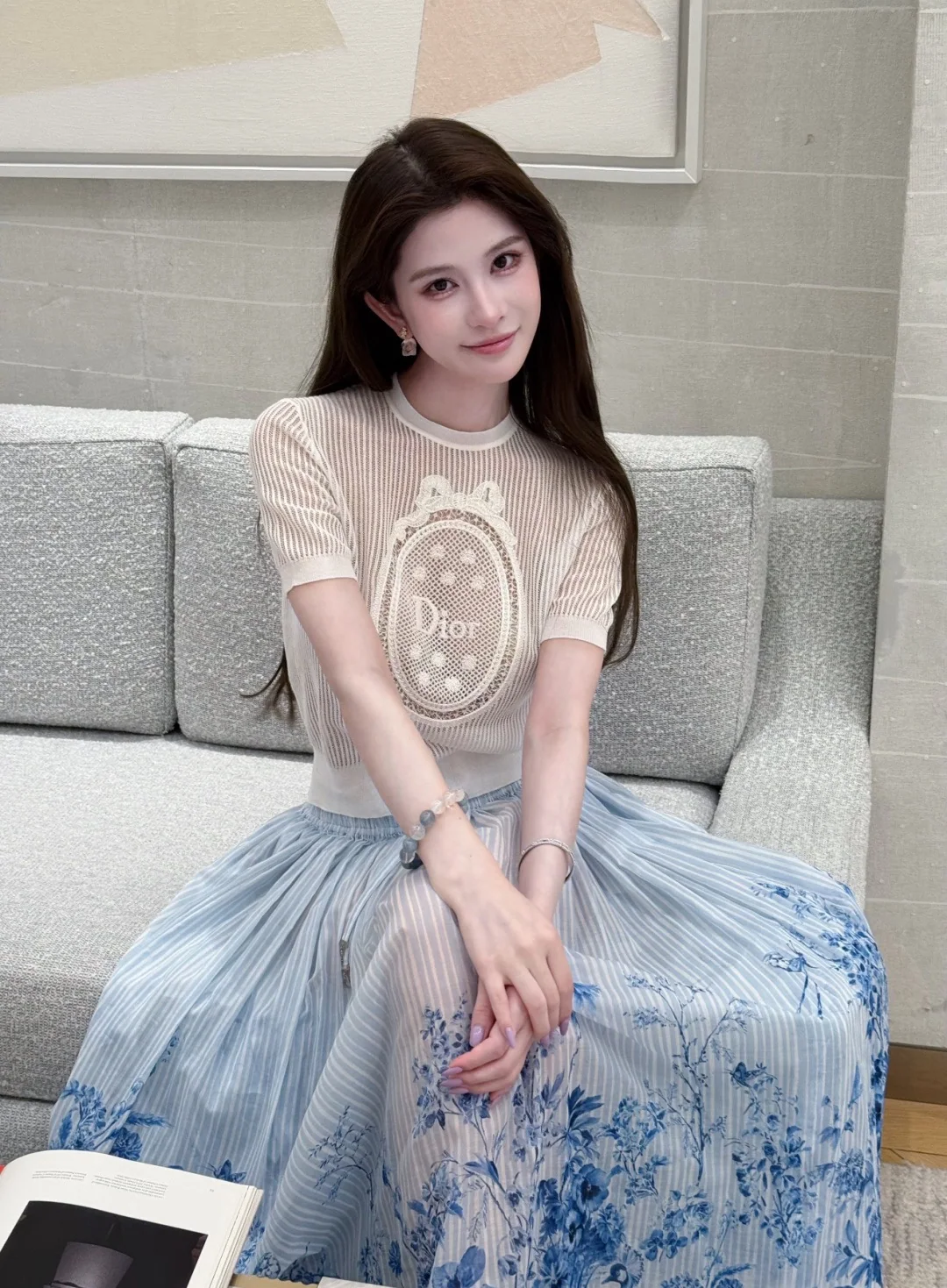 디올 여성 반팔 상세 이미지 2
