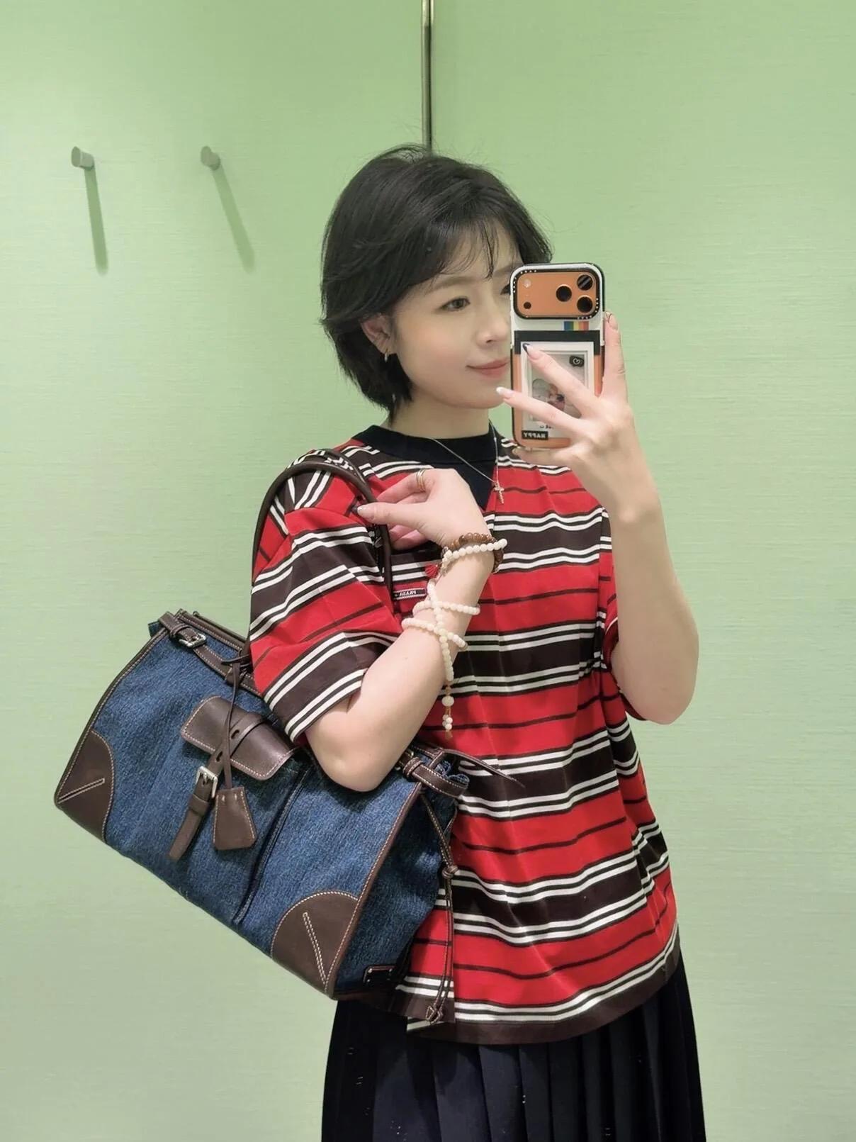 프라다 남여공용 반팔 26SS 상세 이미지 1