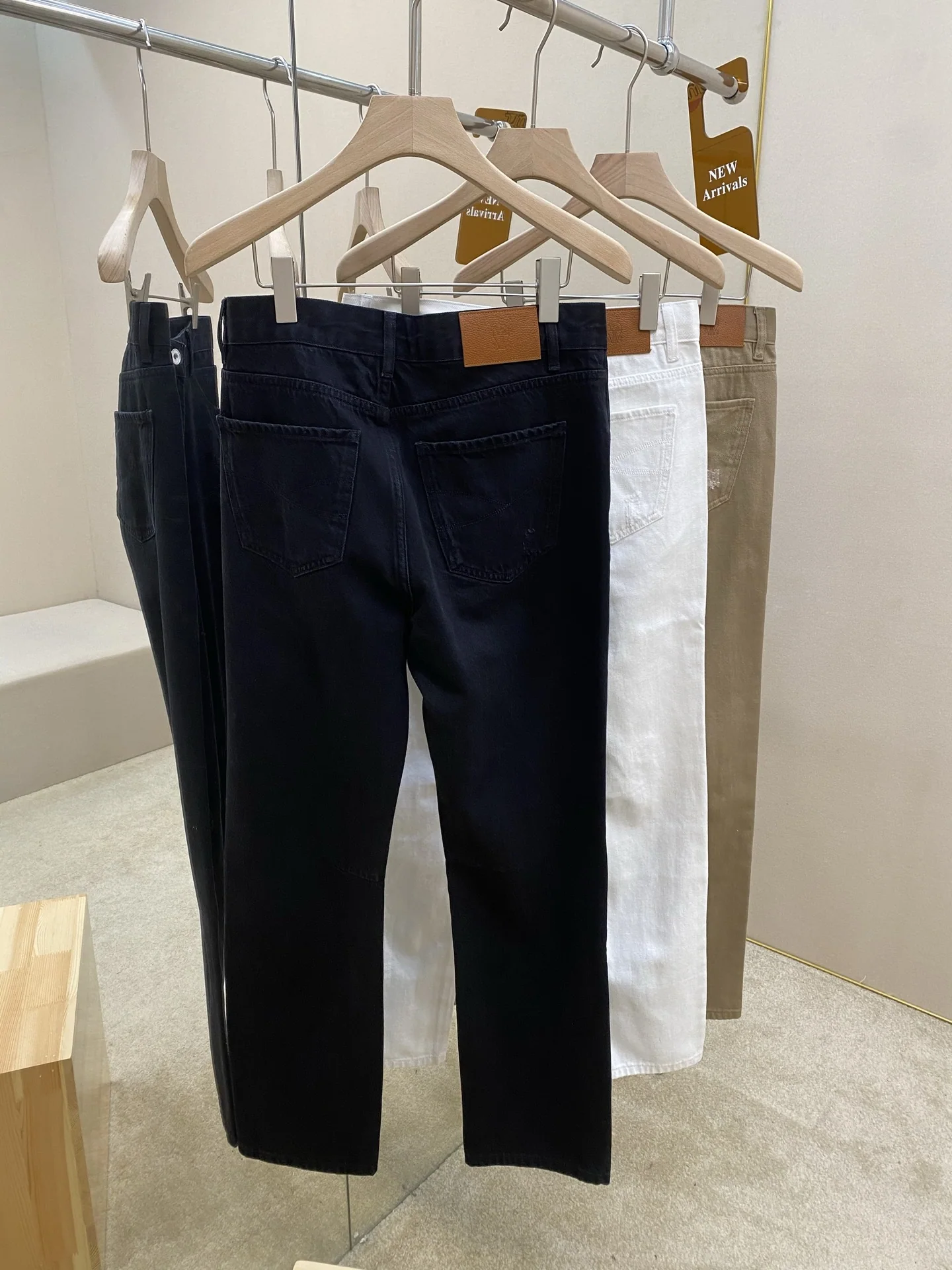 브루넬로쿠치넬리 코튼 데님 슬림핏 청바지 상세 이미지 6