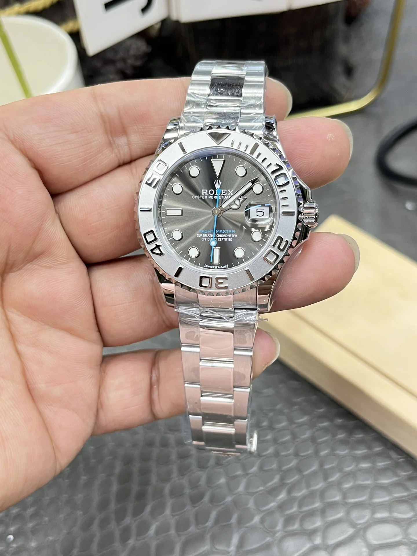 롤렉스 요트마스터 CVS공장 VS공장 2236 무브먼트 레플리카 43099 Rolex 상세 이미지 2