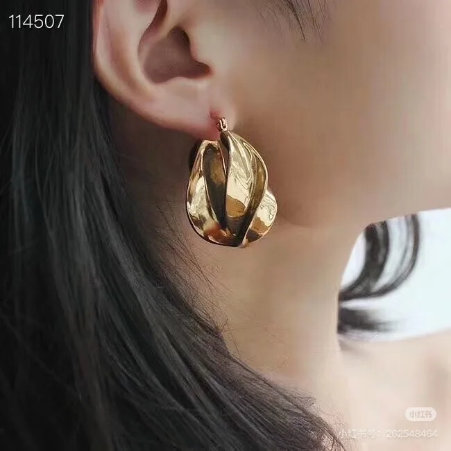 셀린느 커브드 3D 귀걸이 상세 이미지 2