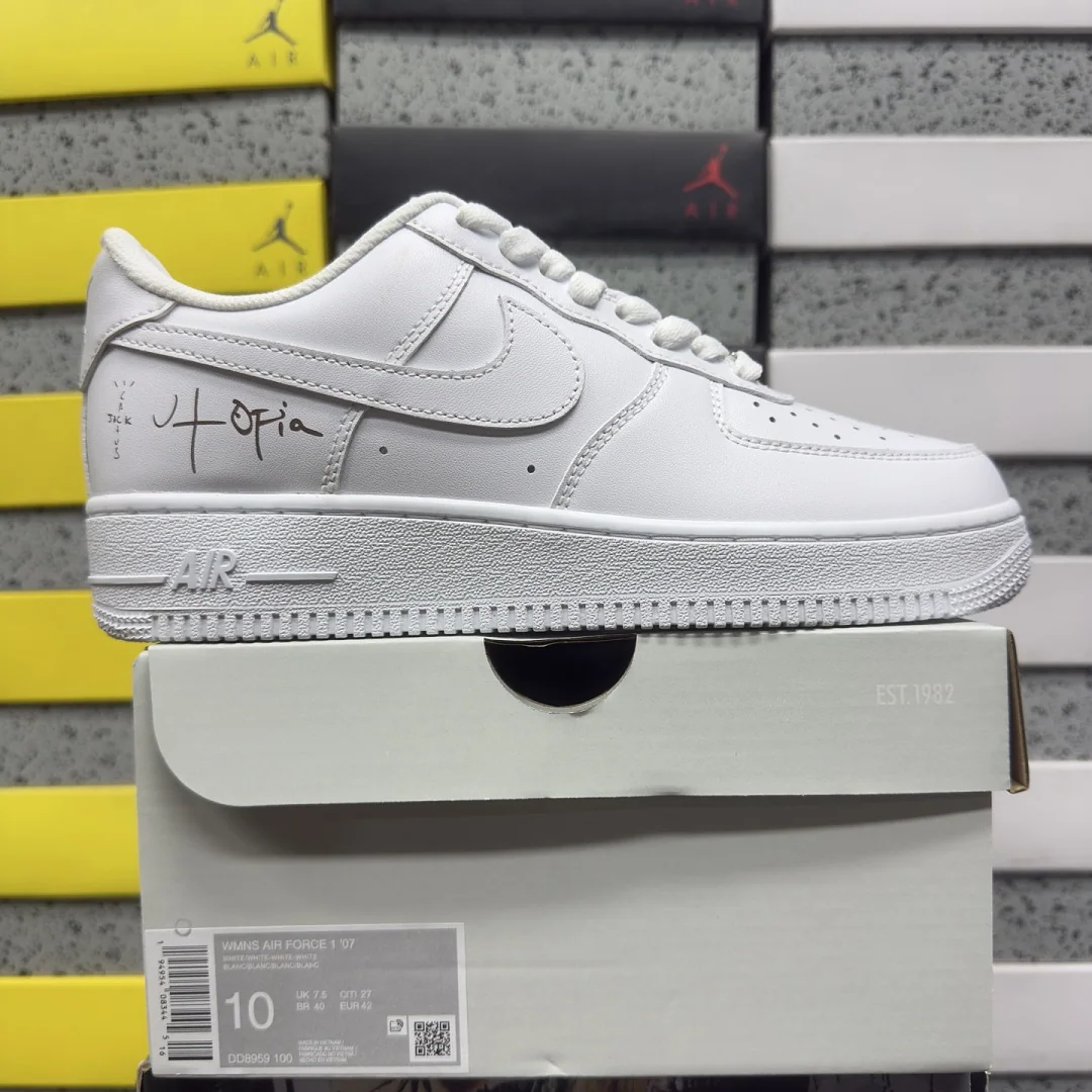 나이키 [XY/PB] 에어 포스 1 로우 DD8959-100 201823 Nike Air Force 1 Low '07 White Travis