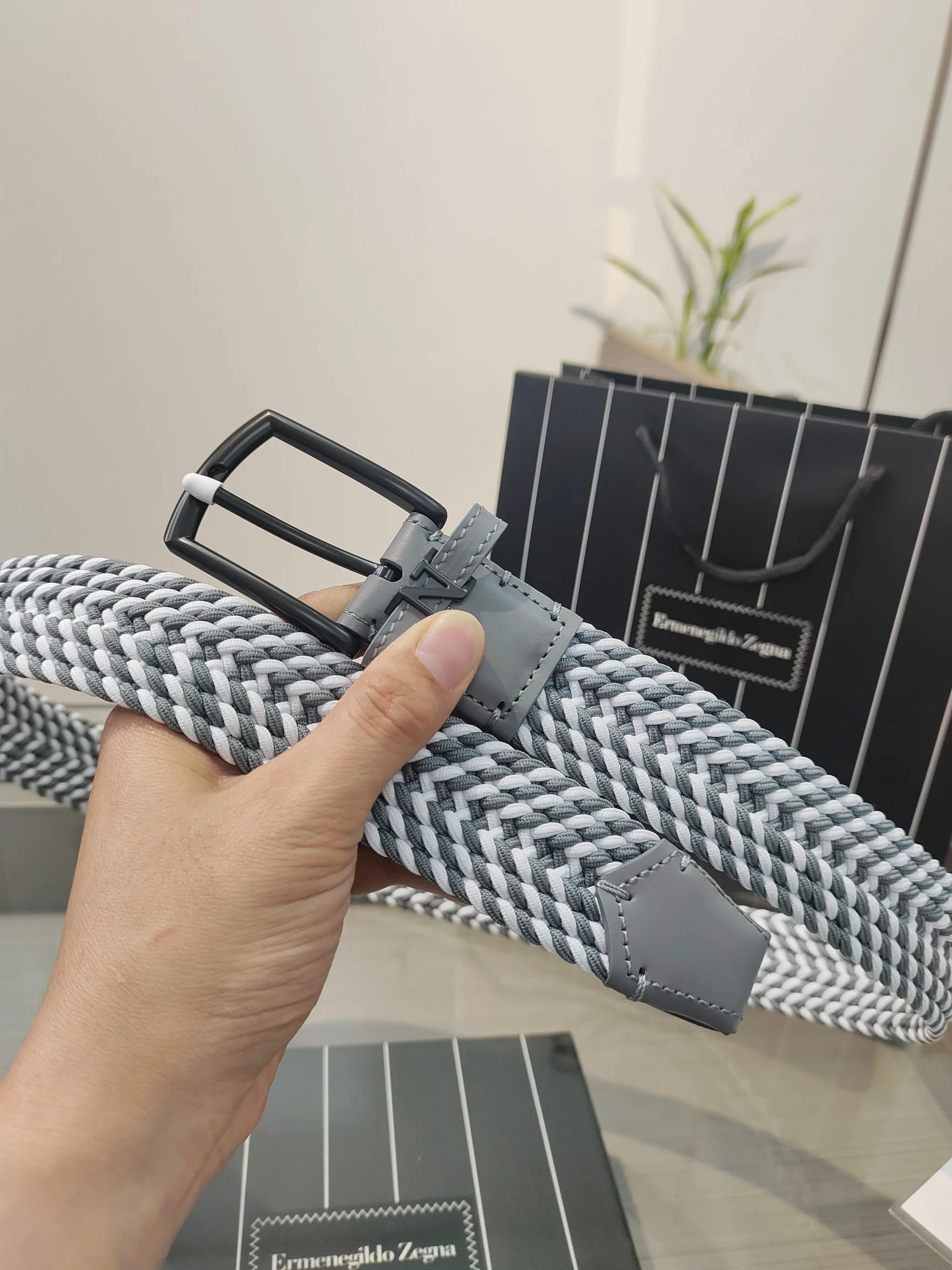 제냐 벨트 59268 Zegna Belt 상세 이미지 3