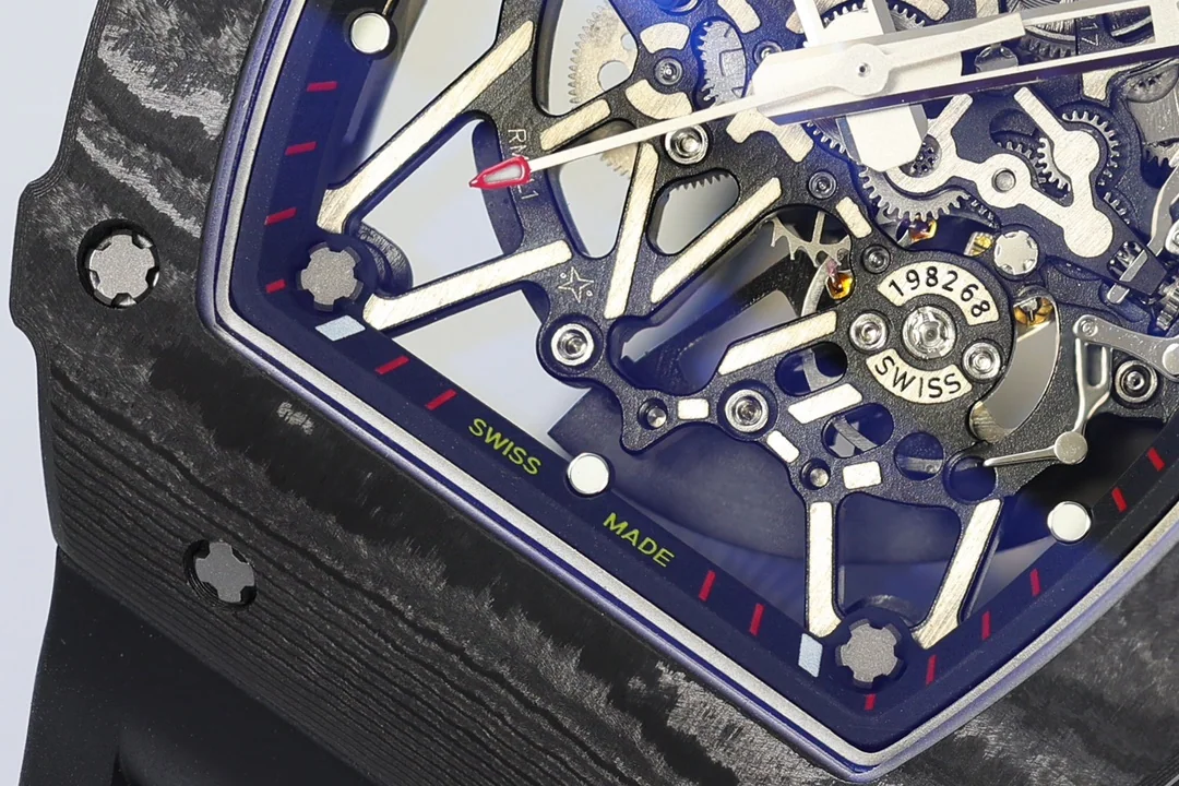리차드밀 화이트 TPT 카본 남성 시계 레플리카 44910 Richard Mille 상세 이미지 5