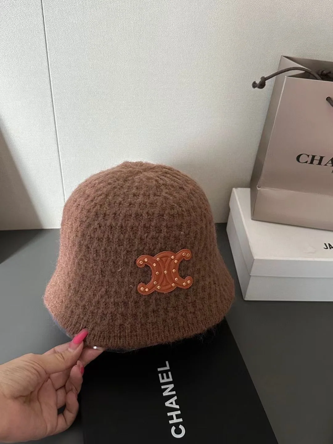 셀린느 니트 모자 상세 이미지 6