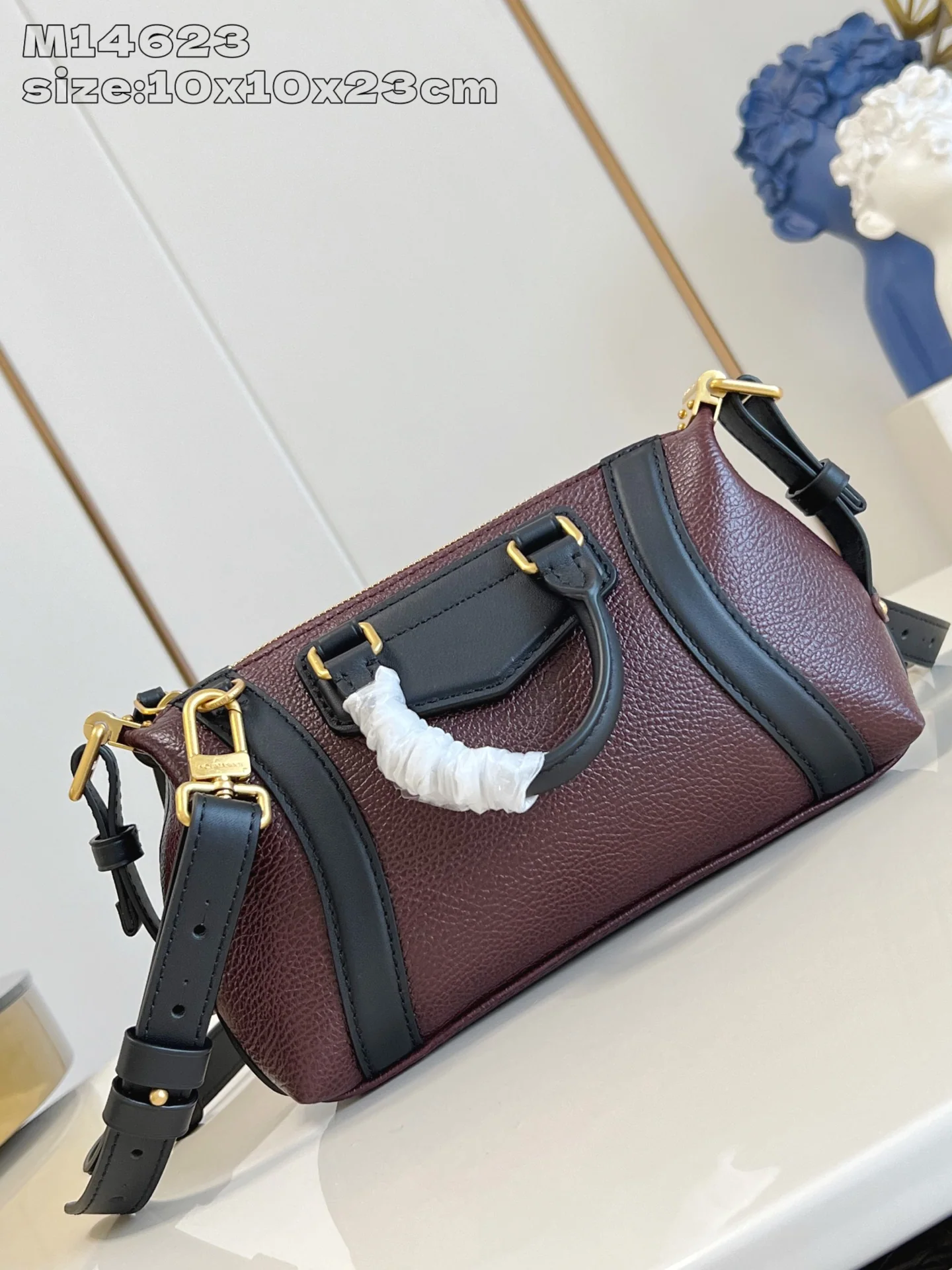루이비통 M14623 브라운 핸드백 나노 상세 이미지 5