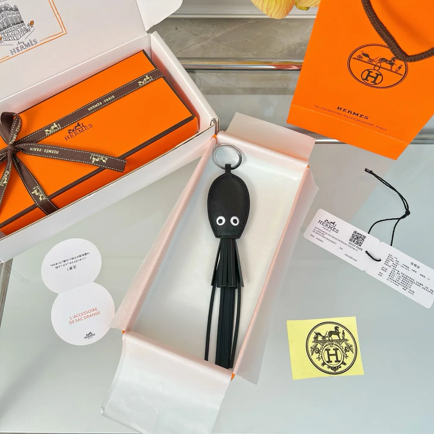 에르메스 타코 펜던트 키링 상세 이미지 1
