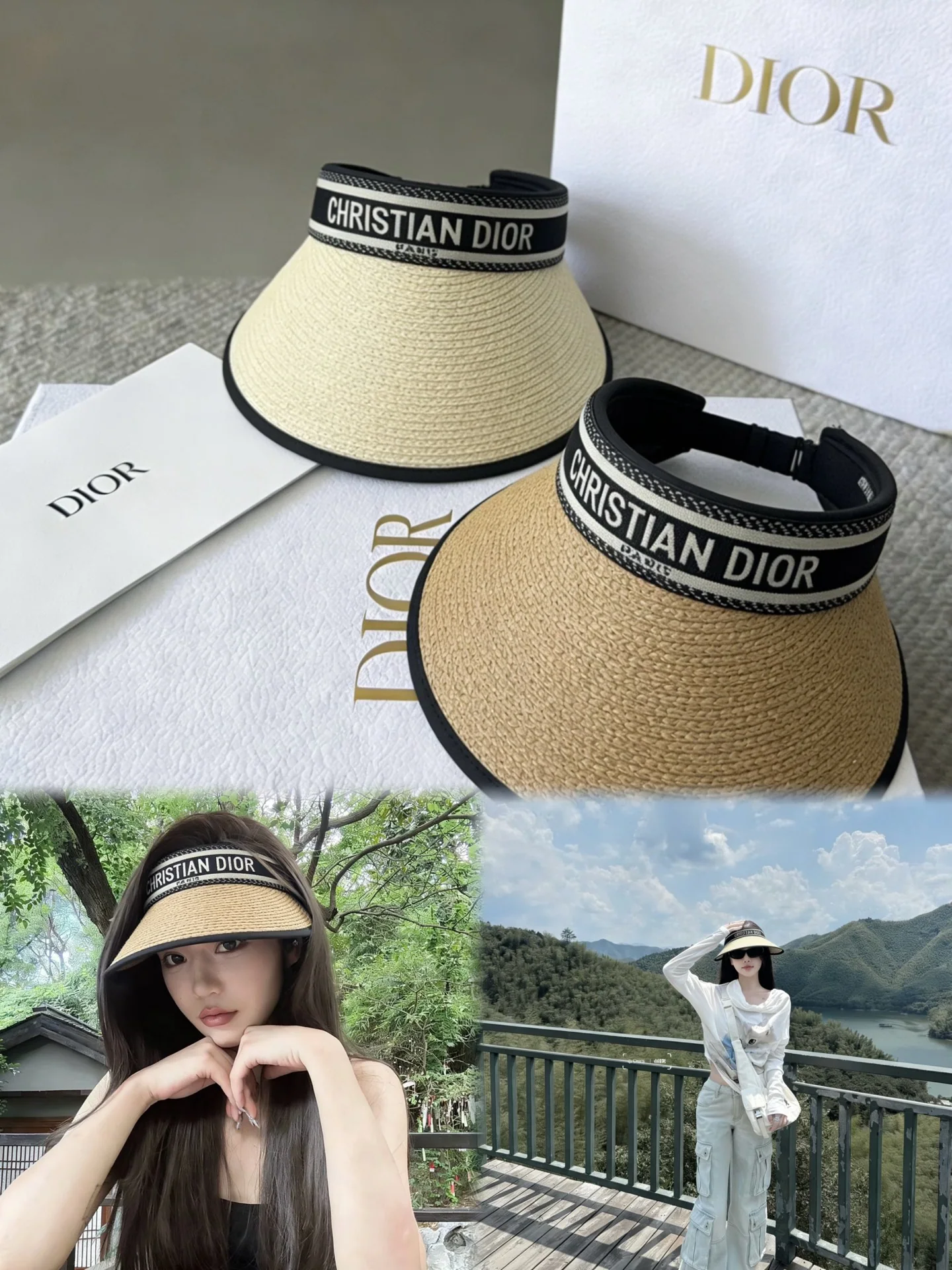 디올 바이저 모자 상세 이미지 9