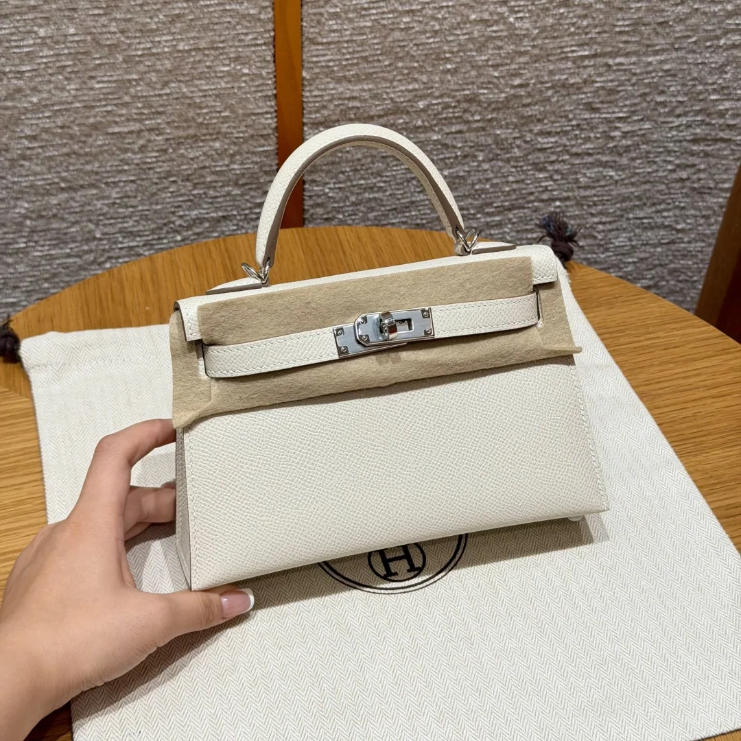 에르메스 켈리 미니 2 엡솜 가죽 가방 191669