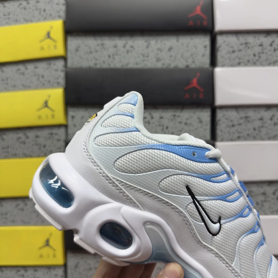 나이키 [BD] 에어 맥스 플러스 화이트 블루 블랙 DJ6124-102 201916 Nike Air Max Plus 상세 이미지 3