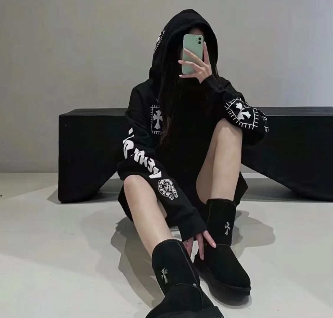 크롬하츠 은장식 가죽 스노부츠 상세 이미지 6