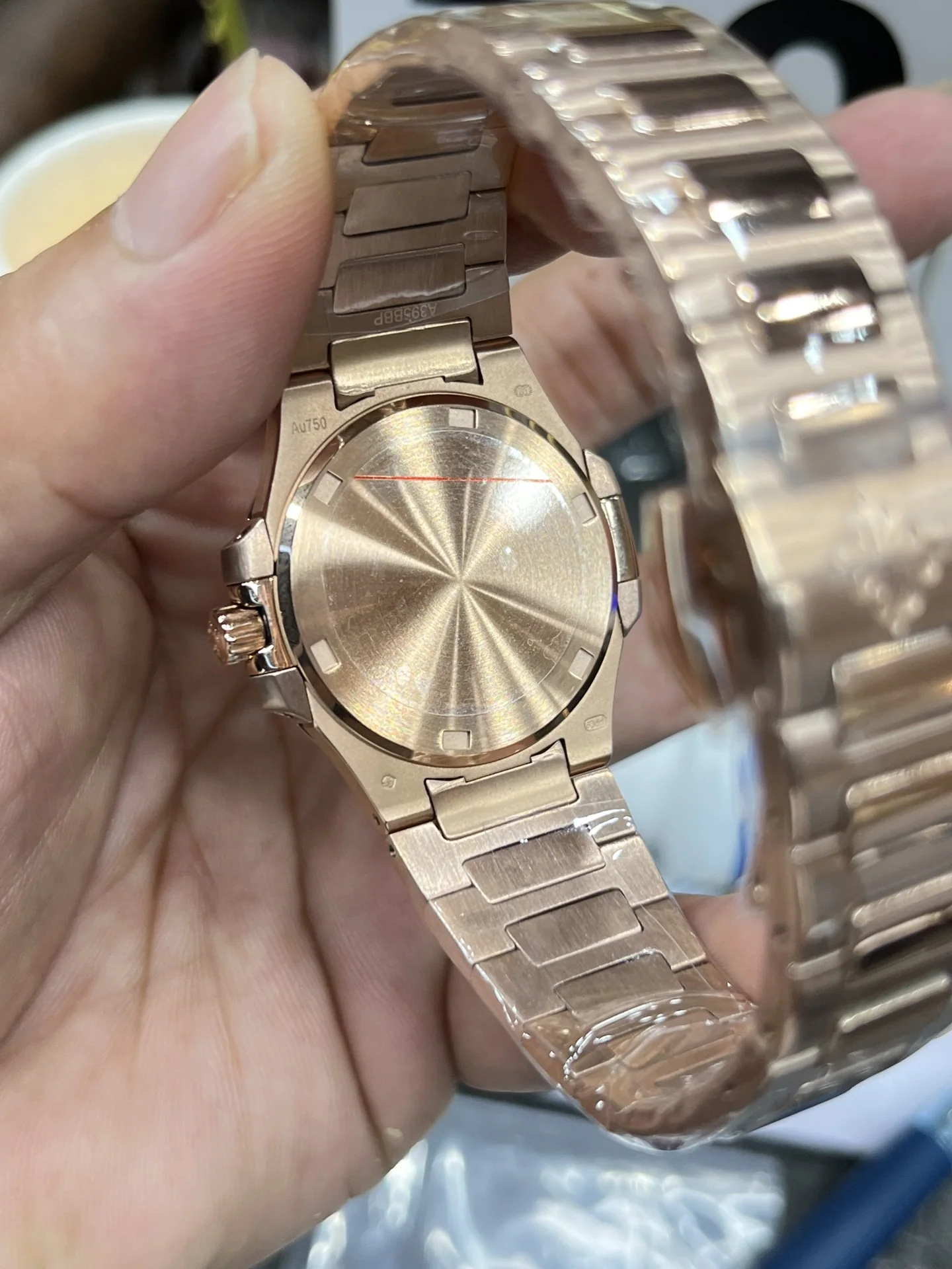 파텍필립 노틸러스 7010 쿼츠 여성용 GR 공장 레플리카 43973 Patek Philippe 상세 이미지 7