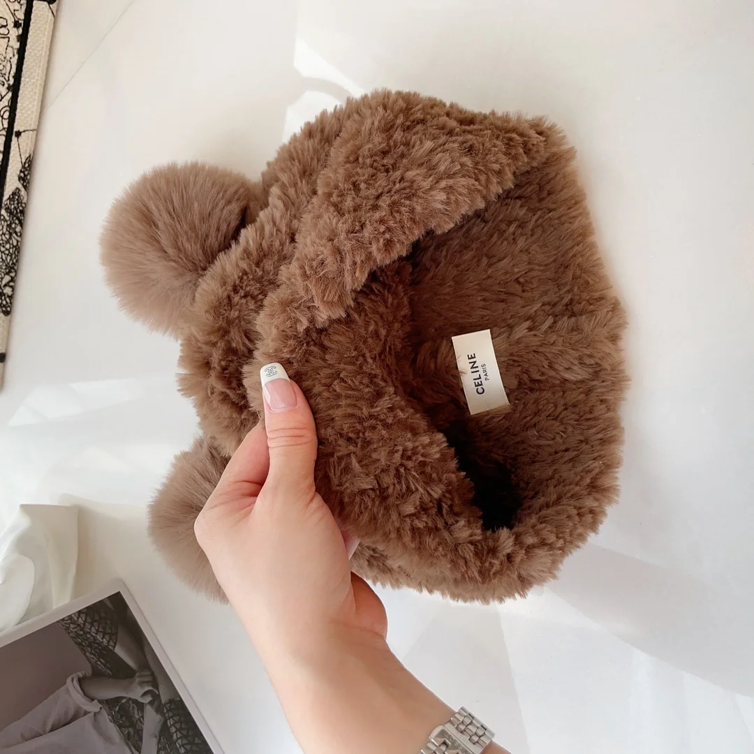 셀린느 귀 달린 니트 비니 모자 상세 이미지 5