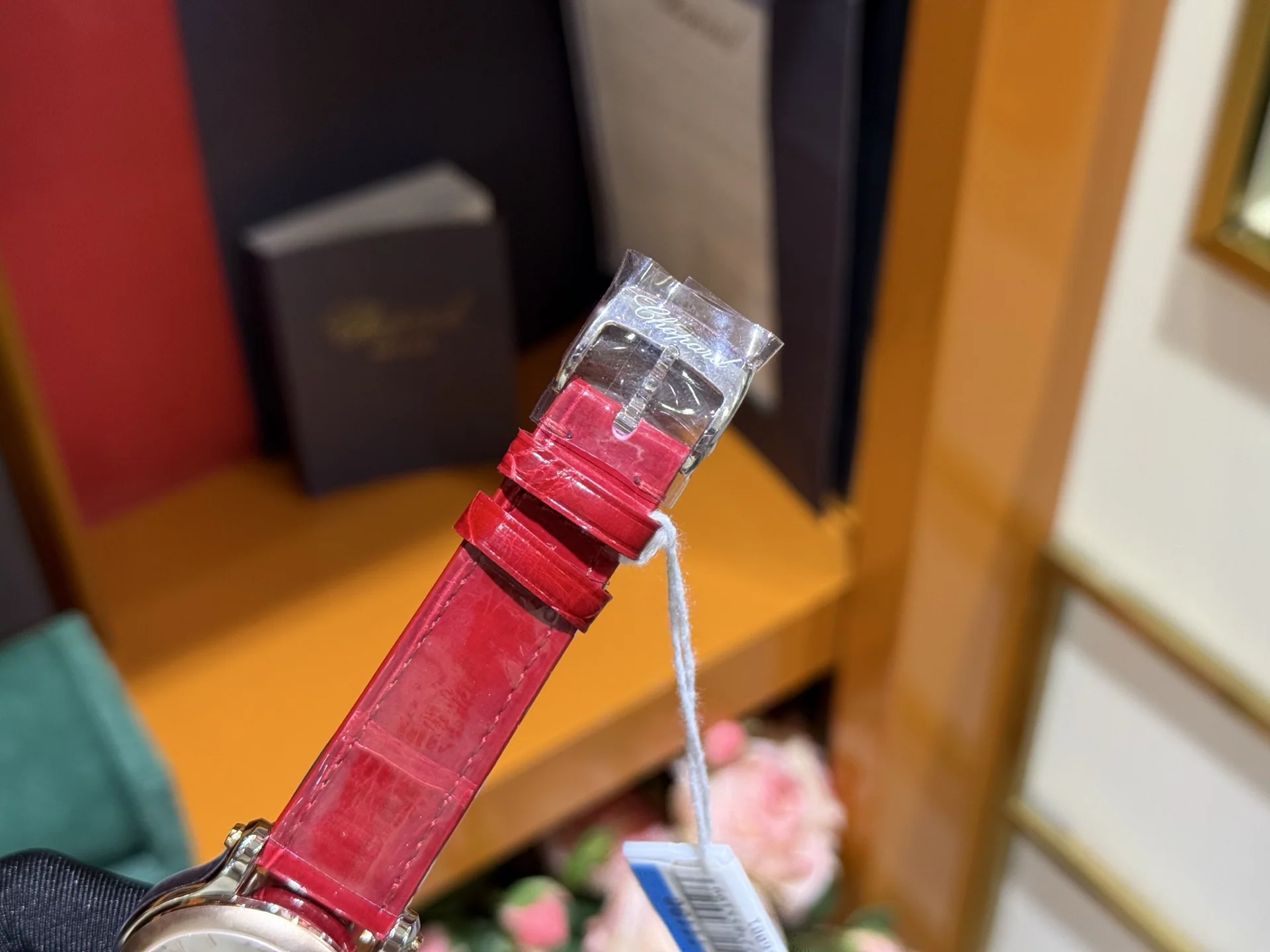 쇼파드 해피 다이아몬드 여성 시계 상세 이미지 6