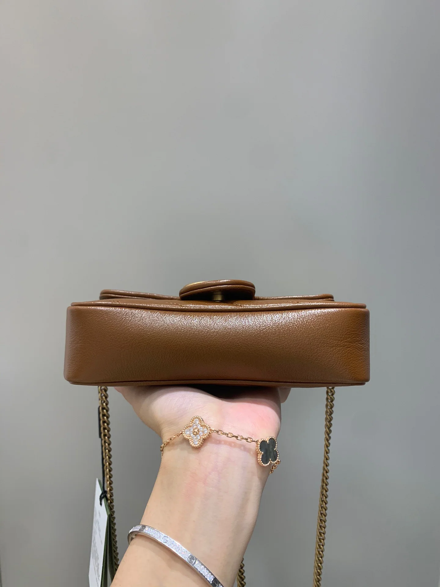 구찌 마몬트 카라멜 미니 숄더백 16.5CM476433 상세 이미지 2