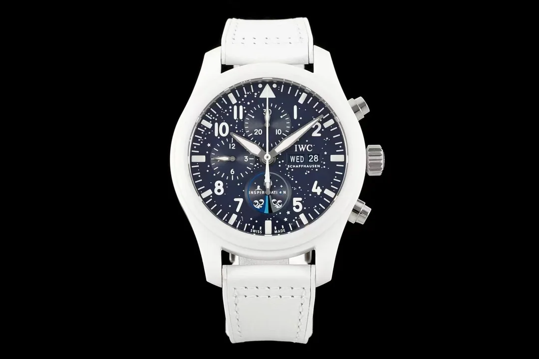 IWC 파일럿 크로노그래프 인스피레이션 4 세라믹 시계 상세 이미지 2