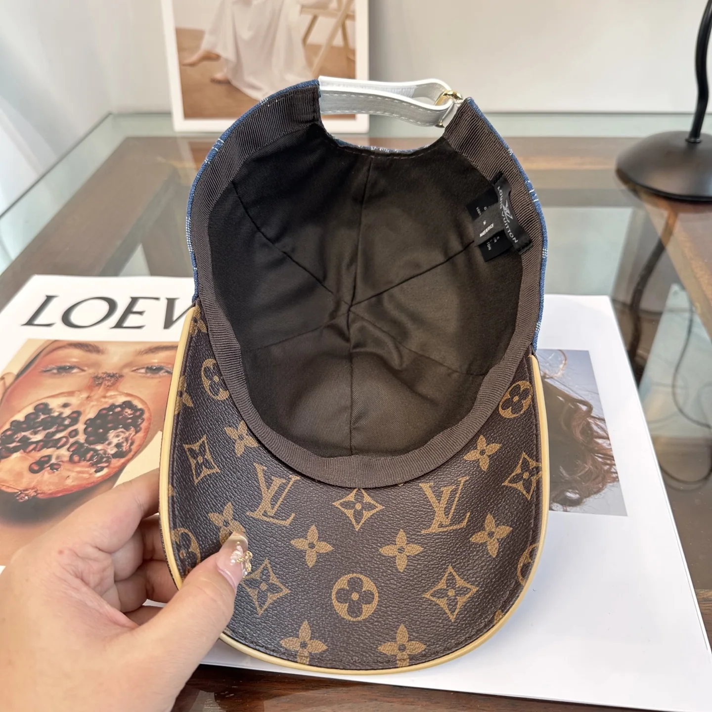 루이비통 LV 유니섹스 야구모자 상세 이미지 8