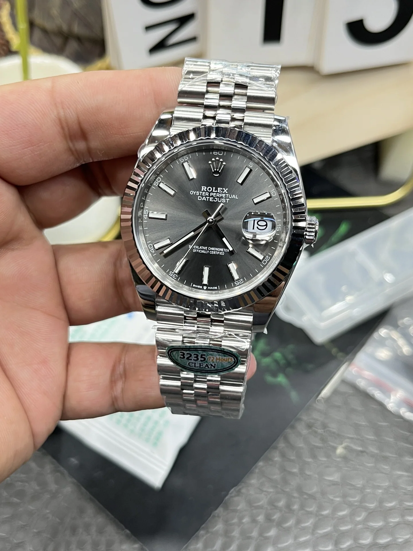 롤렉스 데이트저스트 41MM3235 무브먼트 레플리카 43220 Rolex 상세 이미지 2