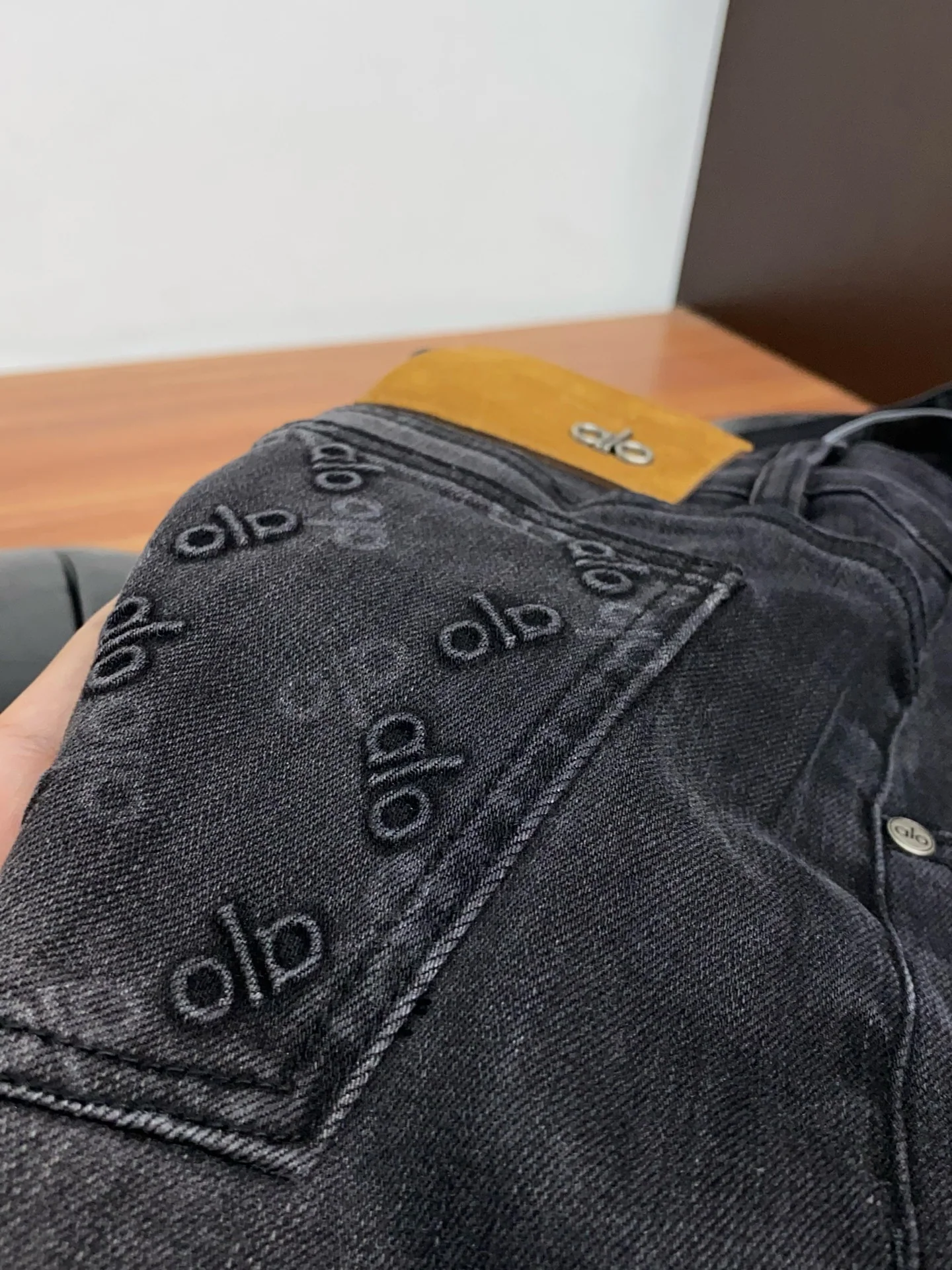 알로 커스텀메이드 데님 남성 바지 상세 이미지 5