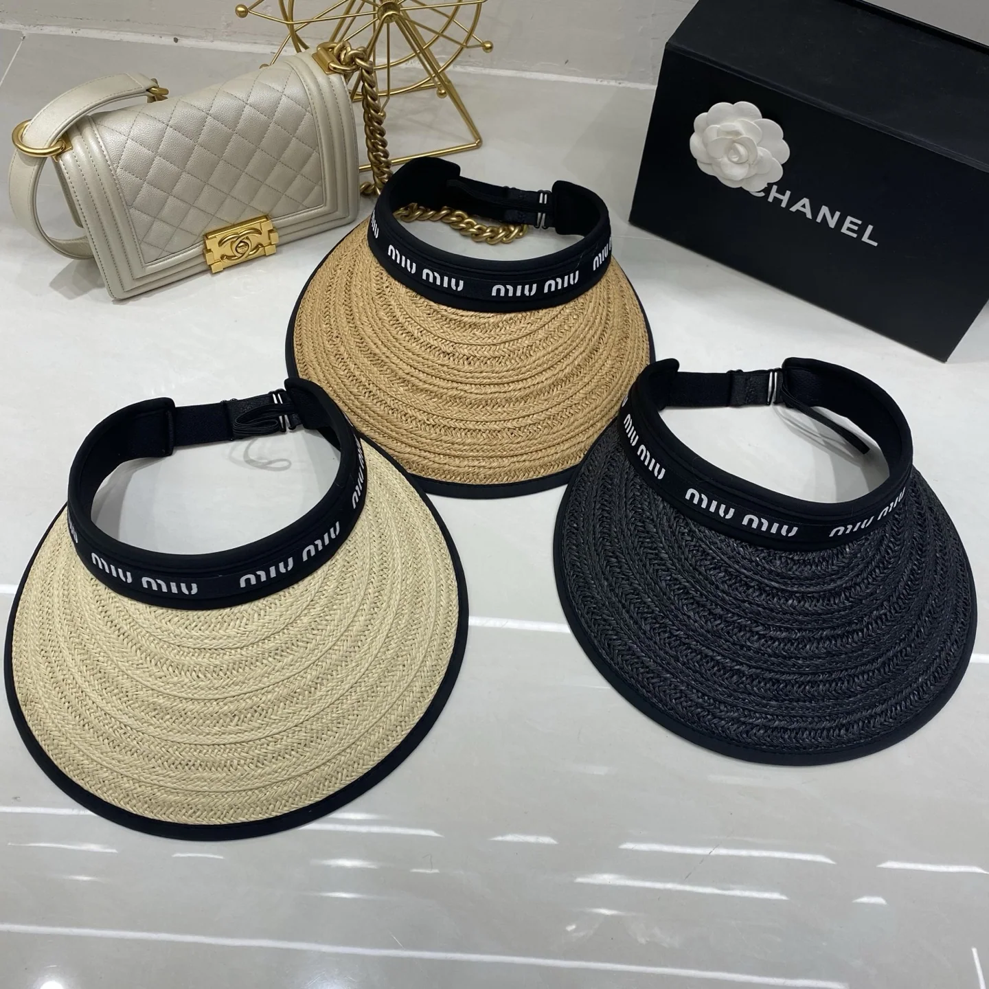 미우미우 모자 80741 Miu Miu Cap 상세 이미지 1