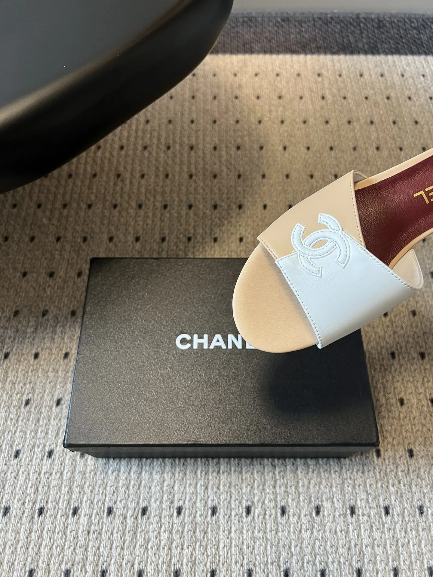 샤넬 컬러 블록 슬리퍼 상세 이미지 7