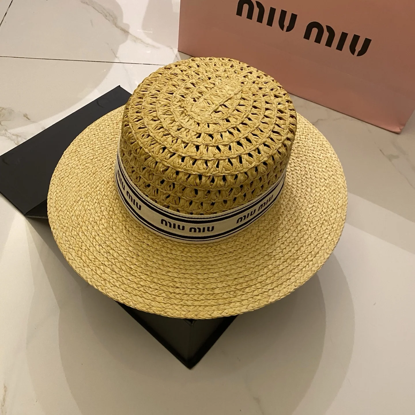 미우미우 모자 80744 Miu Miu Cap 상세 이미지 3