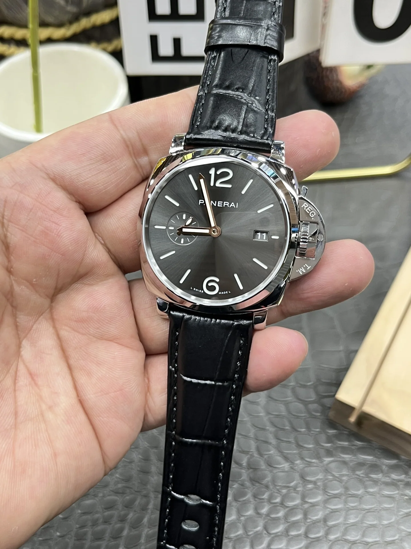 파네라이 루미노르 PAM1250 자동 VS 공장 레플리카 43844 Panerai 상세 이미지 2