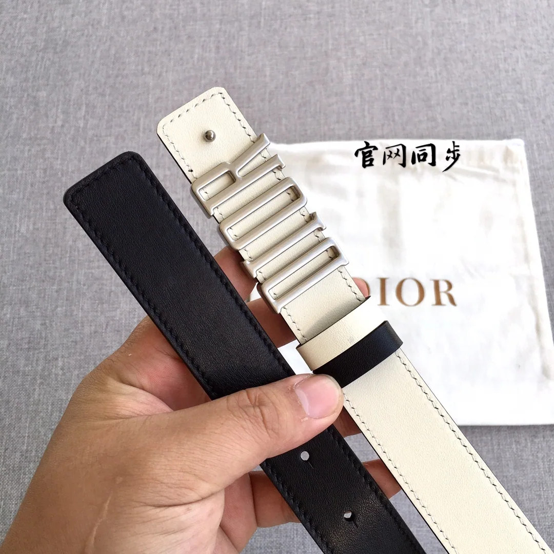 디올 가죽 벨트 상세 이미지 7