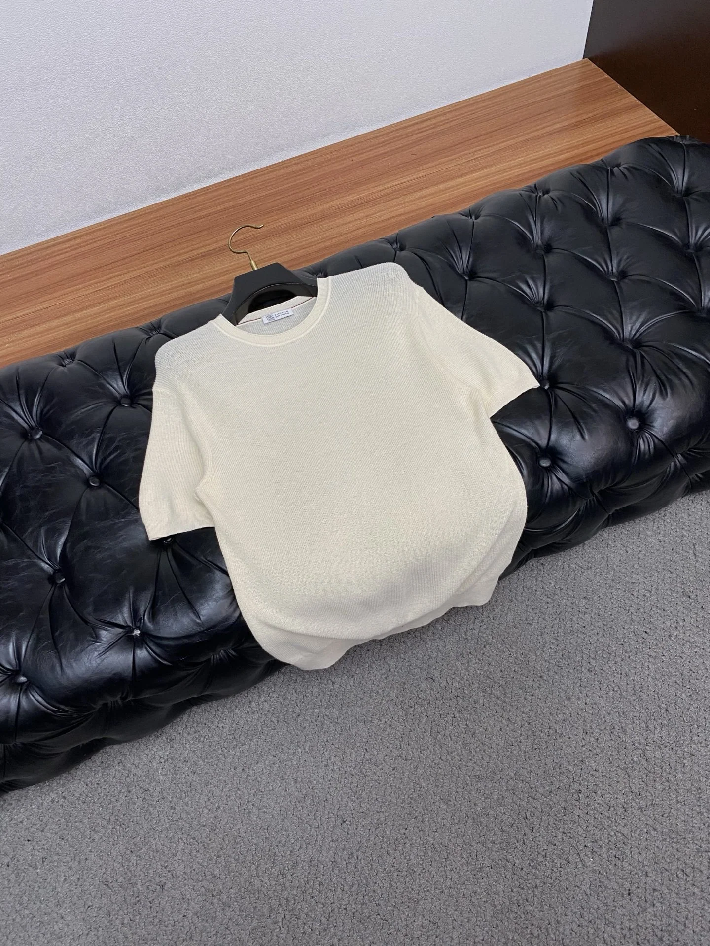 브루넬로쿠치넬리 남성 크루넥 반팔 티셔츠 상세 이미지 7