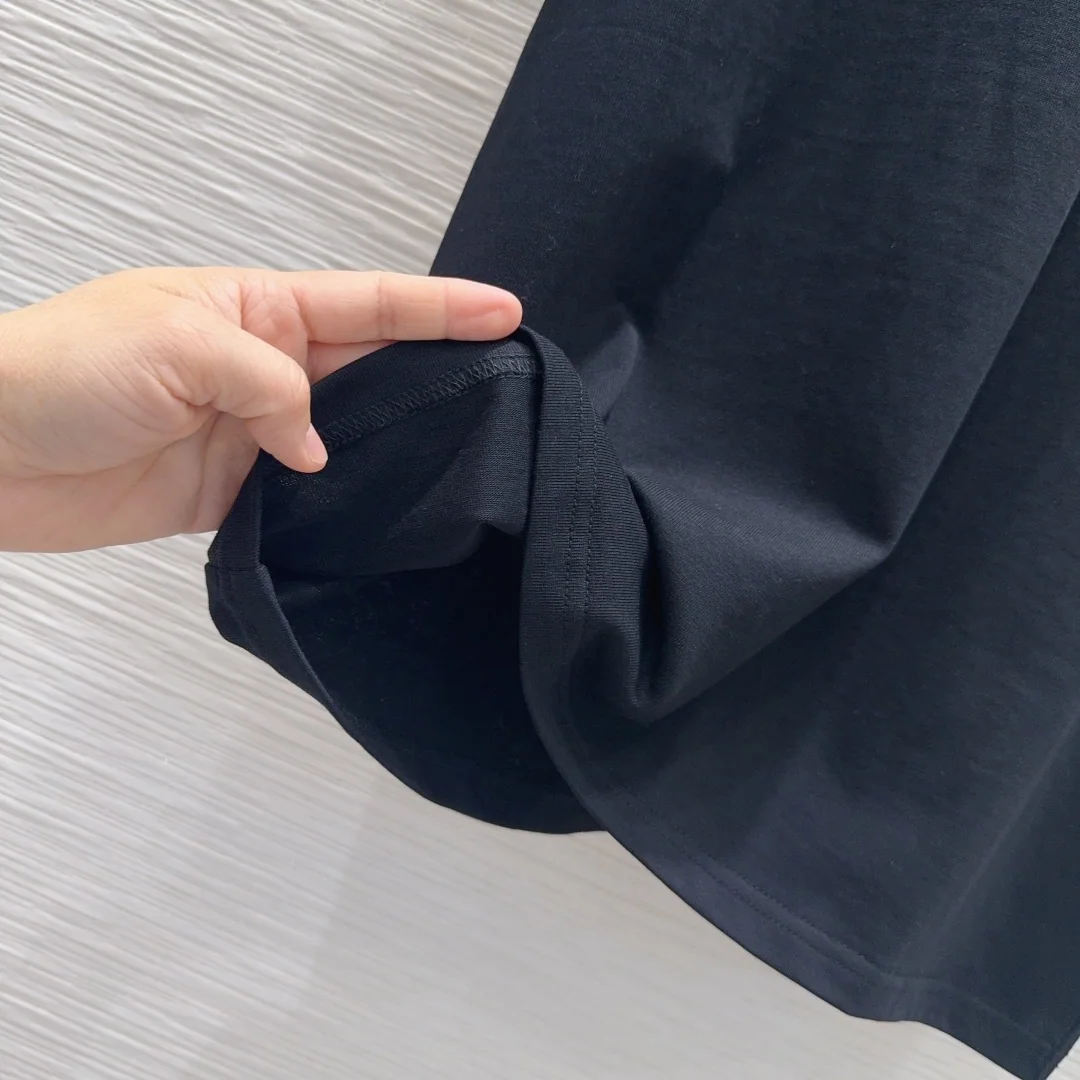 루이비통 LV 자수 반팔 티셔츠 세트 상세 이미지 5