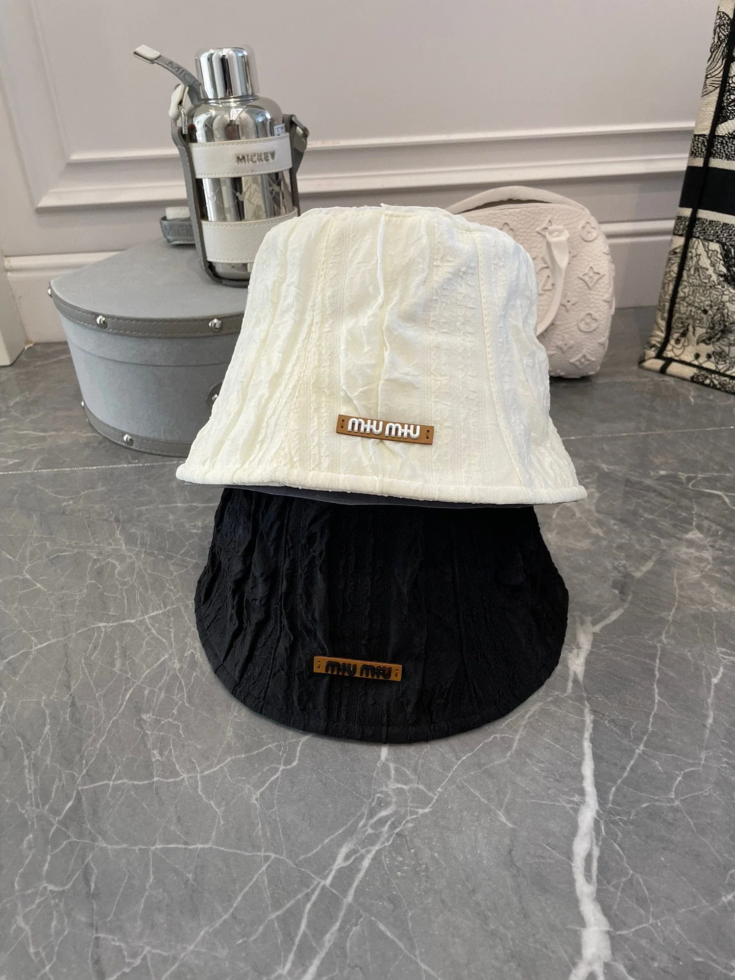 미우미우 모자 79450 Miu Miu Cap 상세 이미지 9
