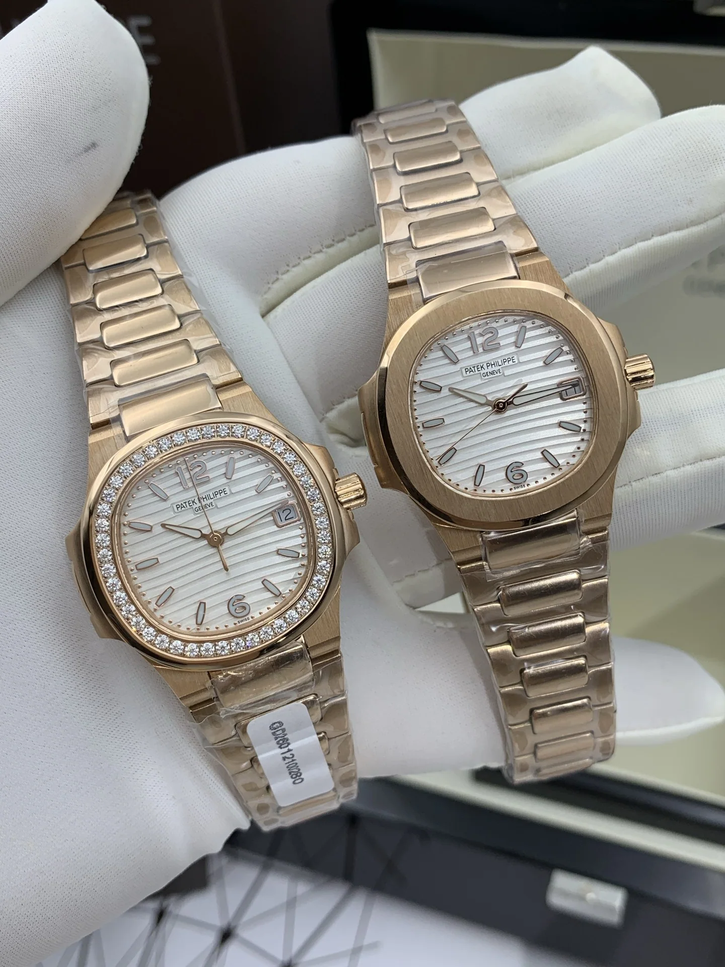 파텍필립 노틸러스 다이아 스틸 여성용 레플리카 44188 Patek Philippe