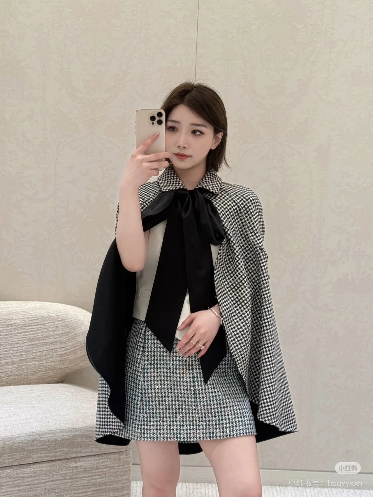 디올 하운드투스 울 스팽글 여성 자켓 상세 이미지 1