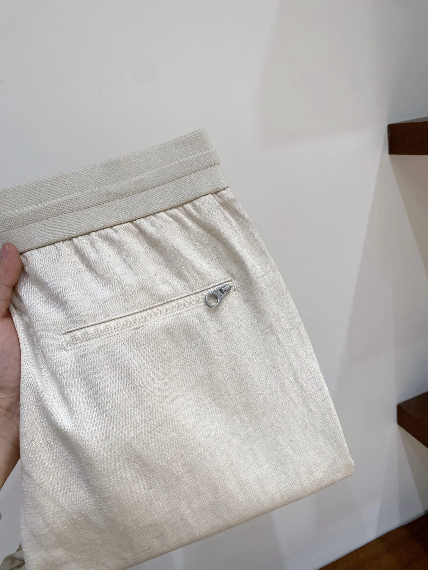 로로피아나 린넨 소재 남성 바지 상세 이미지 11