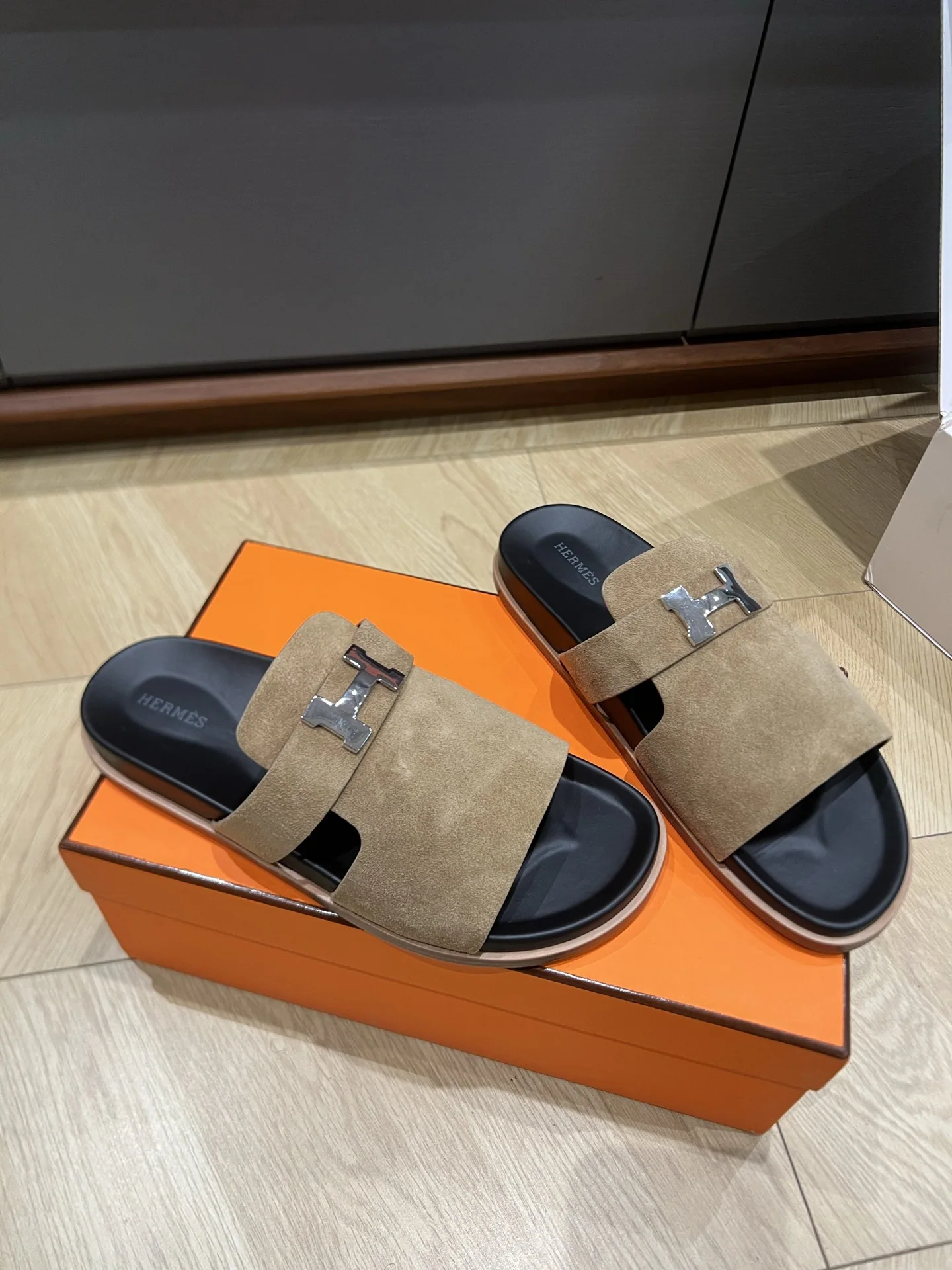 에르메스 커플 뮬 슬리퍼 상세 이미지 2