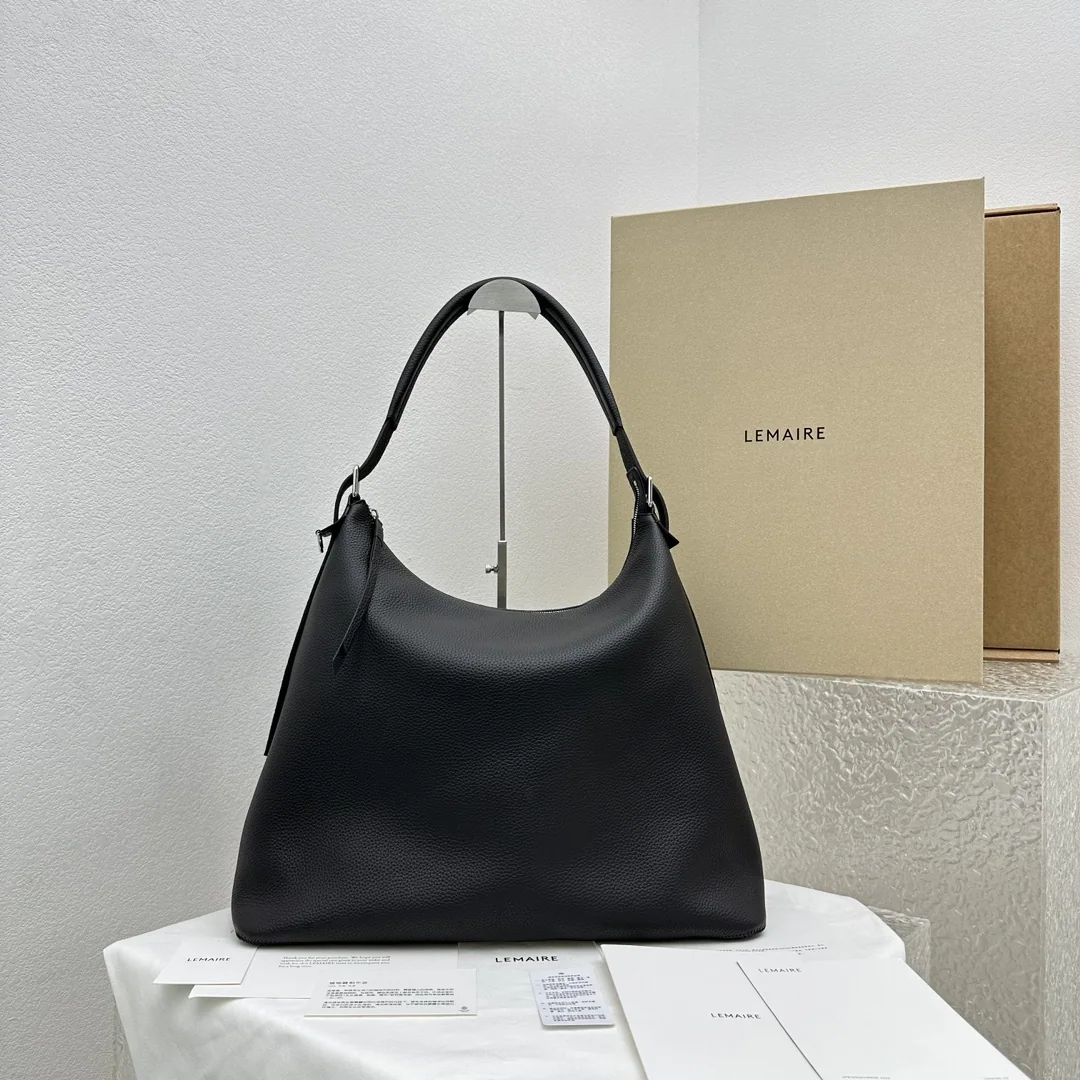 르메르 다크브라운 벨트 호보 숄더백 130250