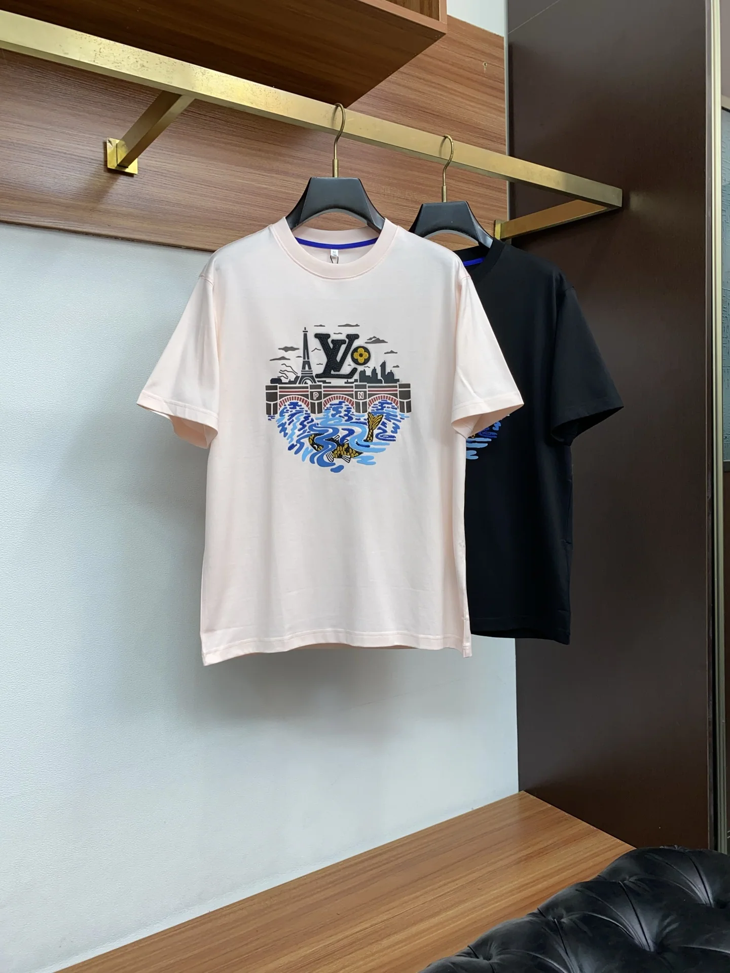 루이비통 이프링 머서라이즈드 코튼 반팔 티셔츠 P330 상세 이미지 9